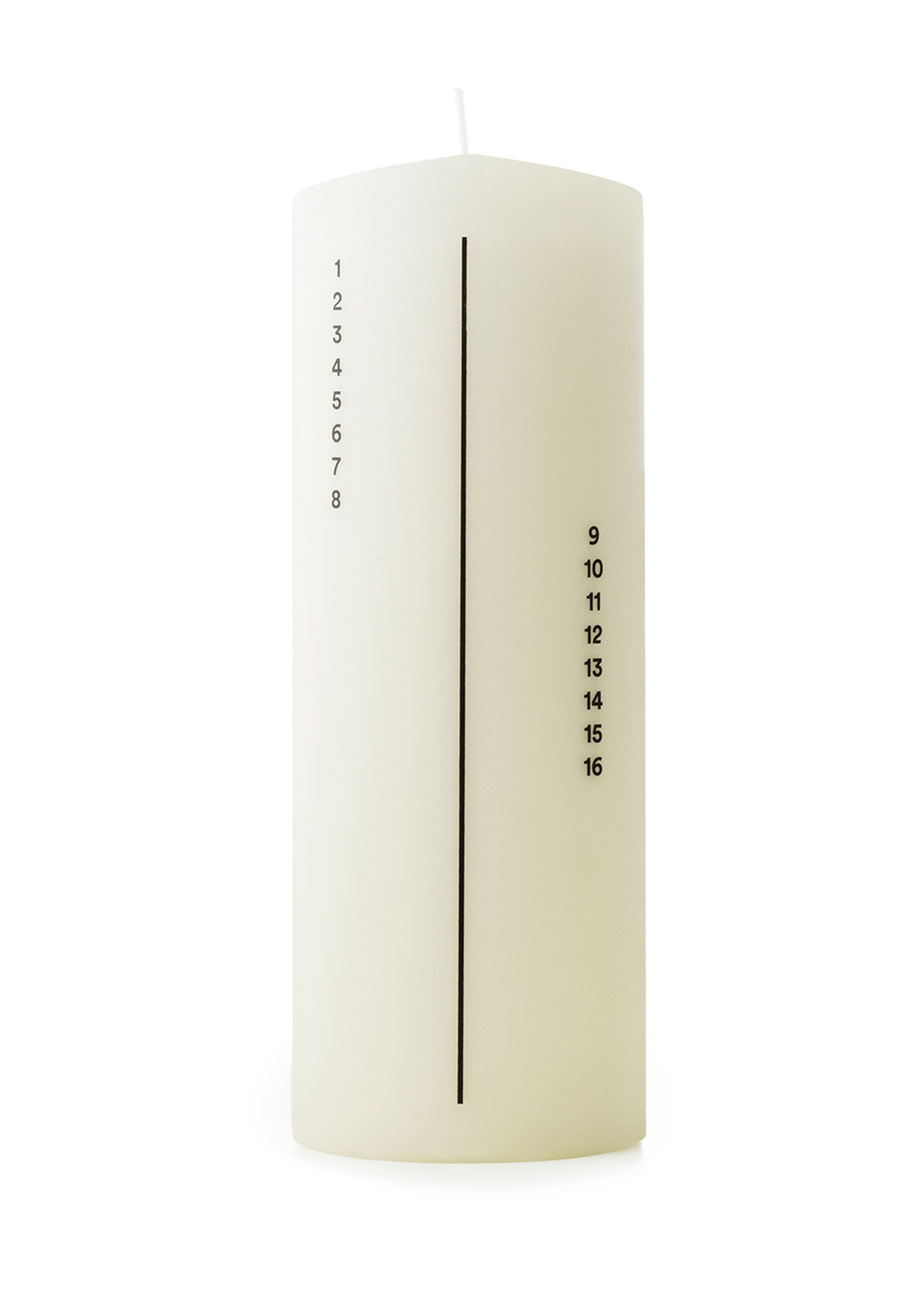 Normann Copenhagen - Svíčky - Calendar Candle Off White - Off White