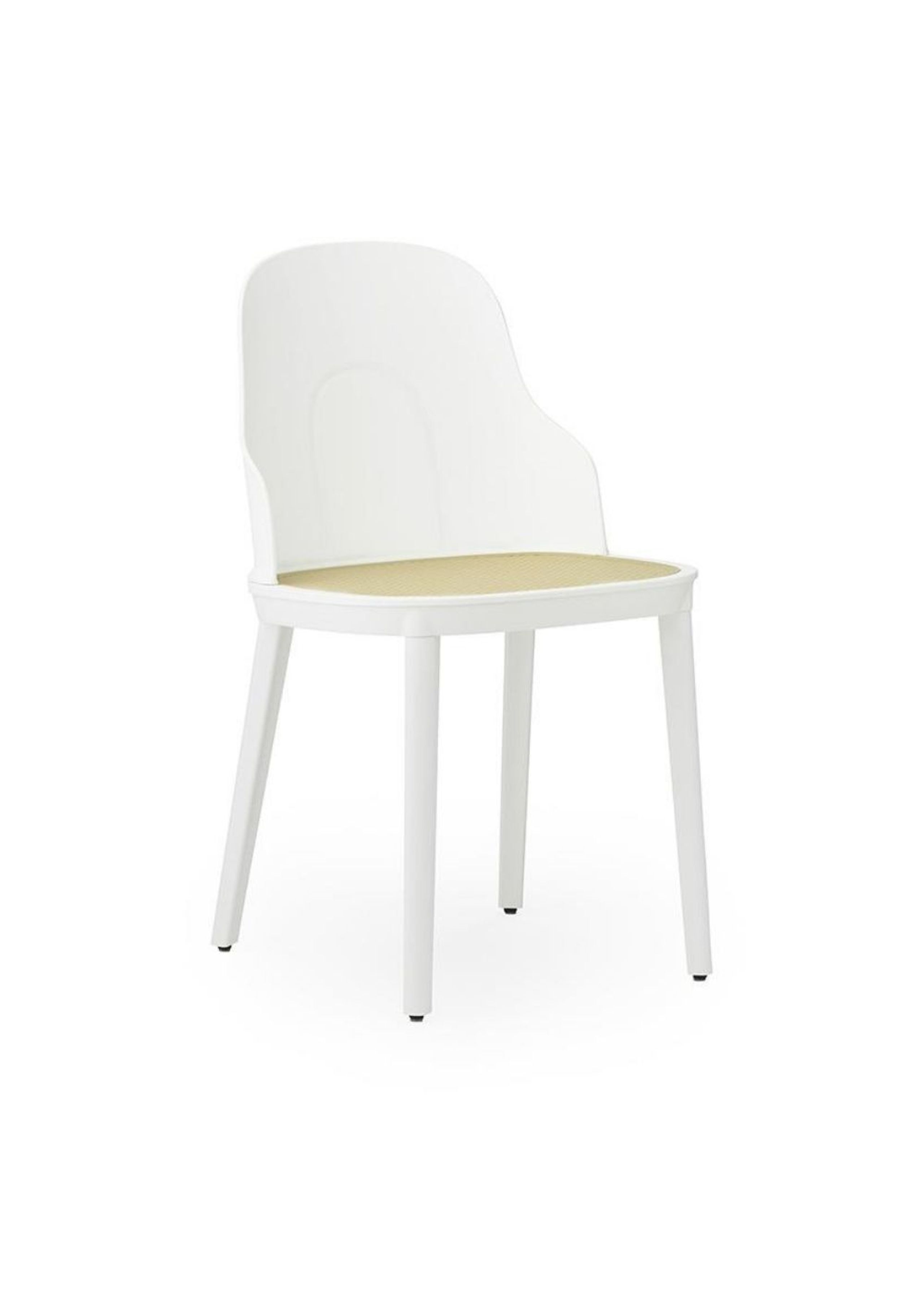 Normann Copenhagen - Stuhl - Allez stol i støbt flet - White