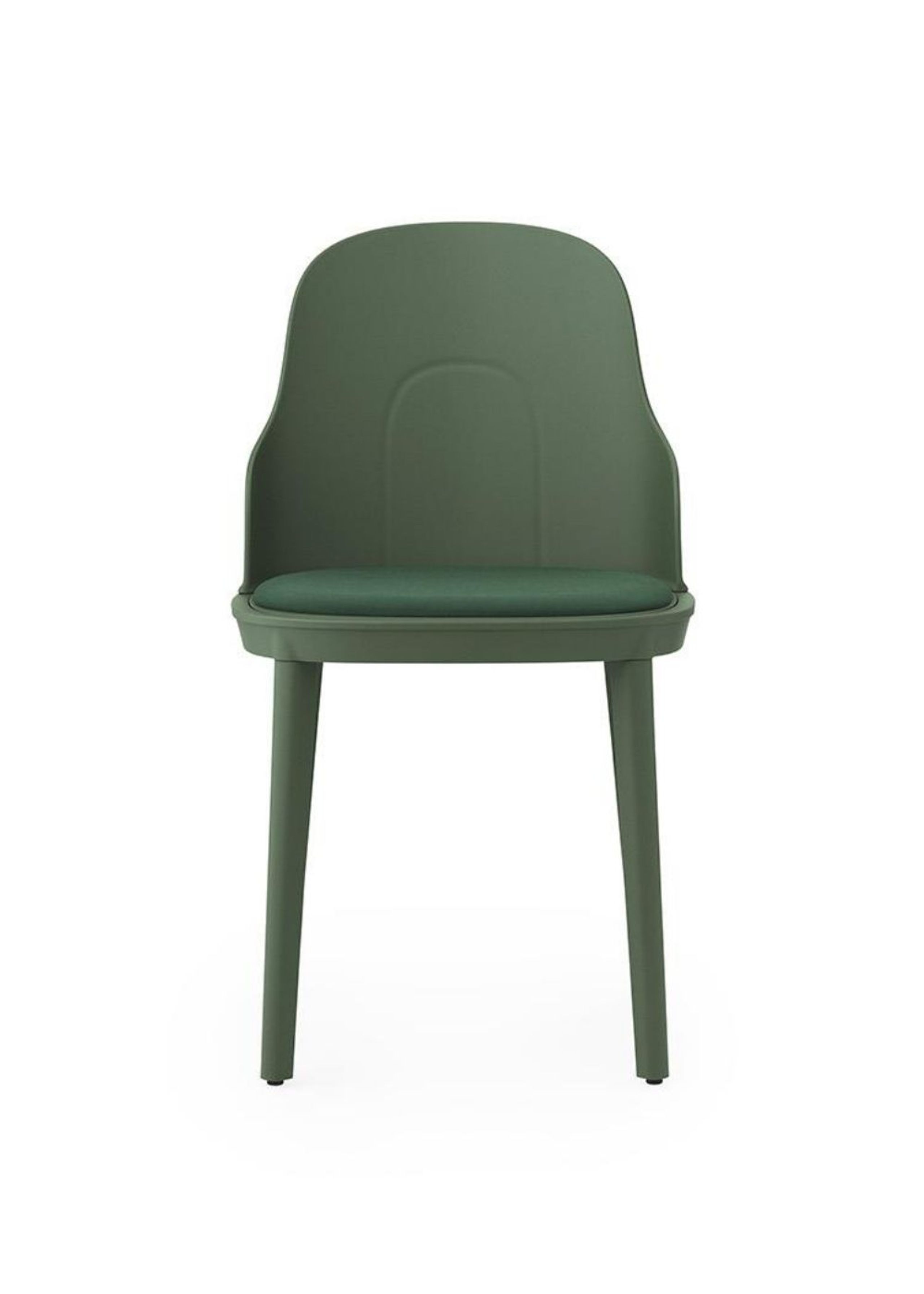 Normann Copenhagen - Chair - Allez stol polstret Canvas - Park green