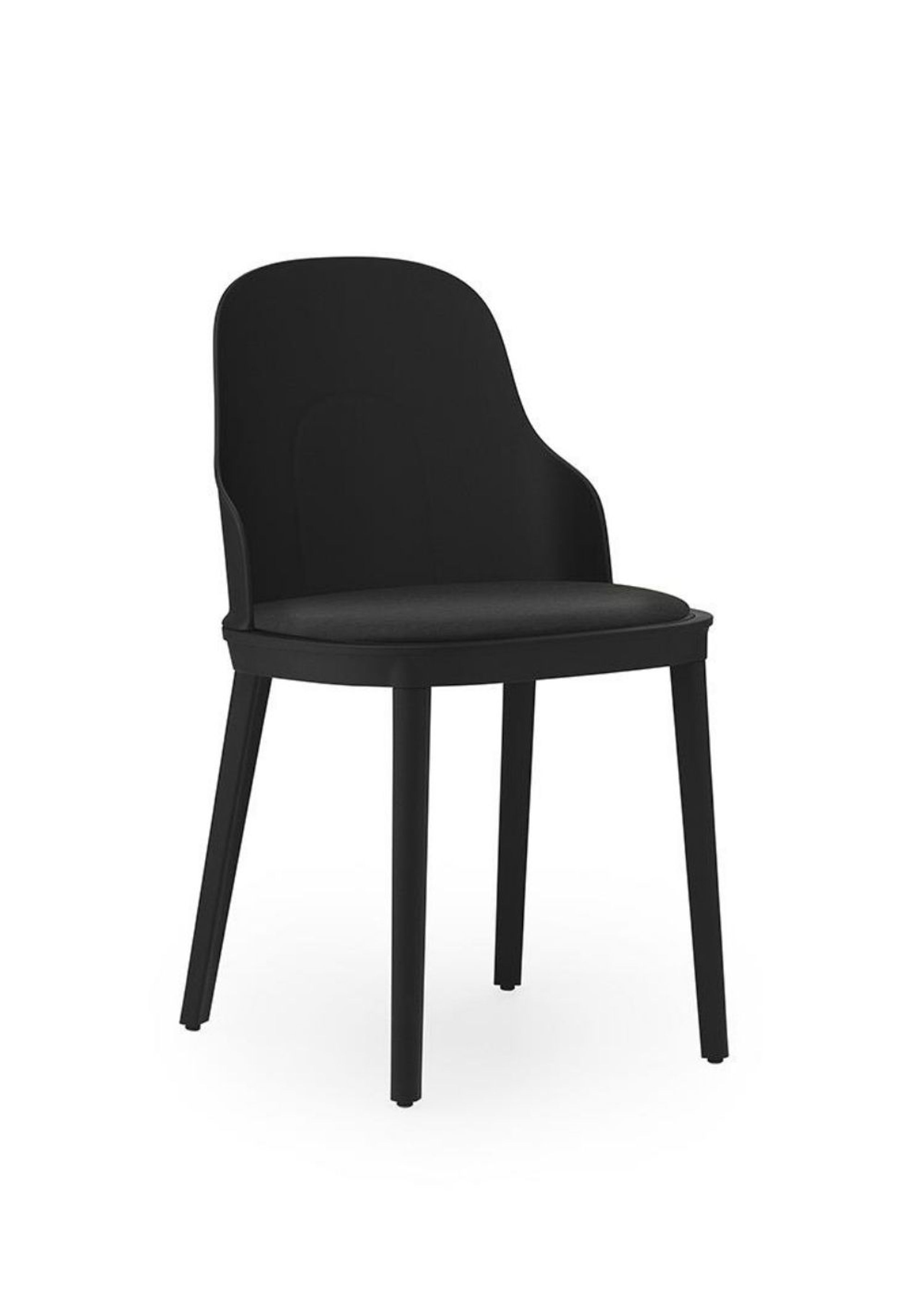 Normann Copenhagen - Stol - Allez stol polstret Canvas - Sort