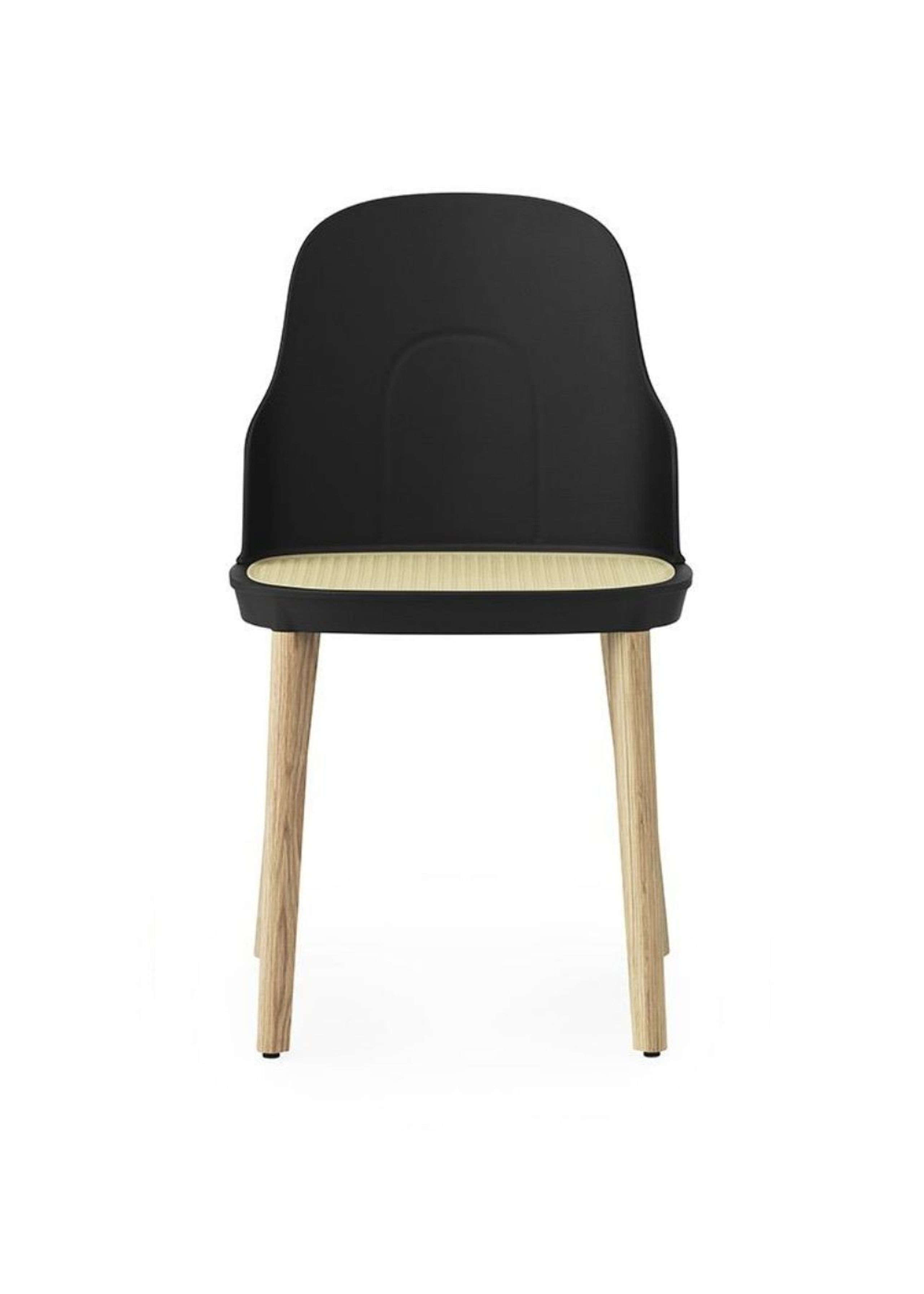 Normann Copenhagen - Chair - Allez stol i eg - støbt flet - Black