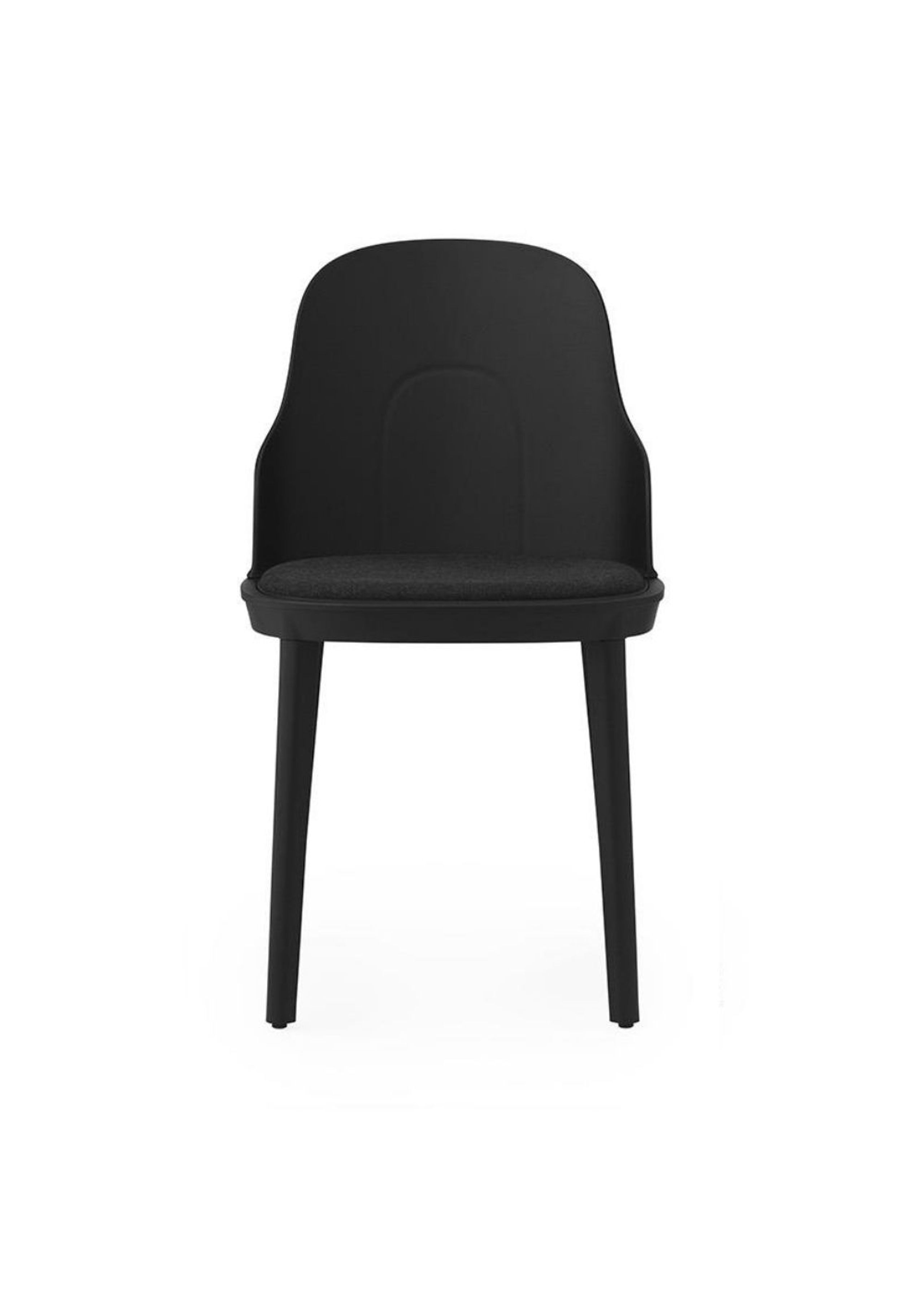 Normann Copenhagen - Stol - Allez stol - polstret Main Line Flax - Sort