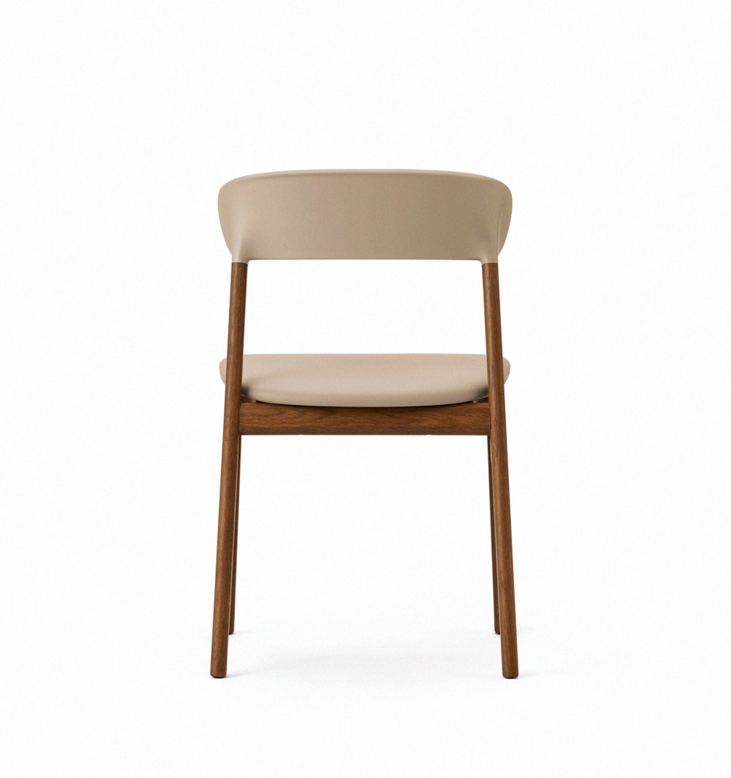 Normann Copenhagen - Chair - Herit chair / Upholstery - Sand (Spectrum Leather)