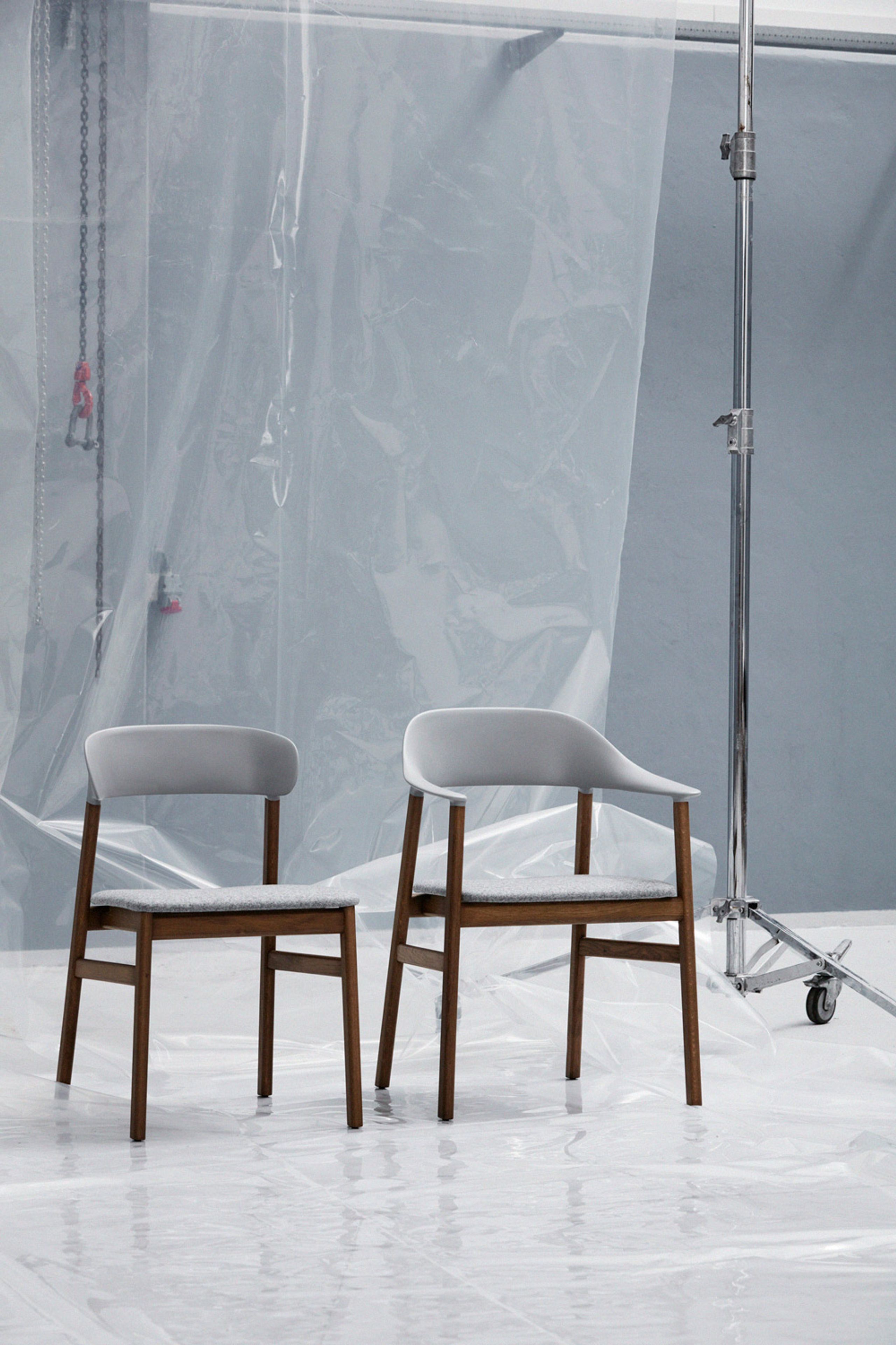 Normann Copenhagen - Chair - Herit chair / Upholstery - Sand (Spectrum Leather)