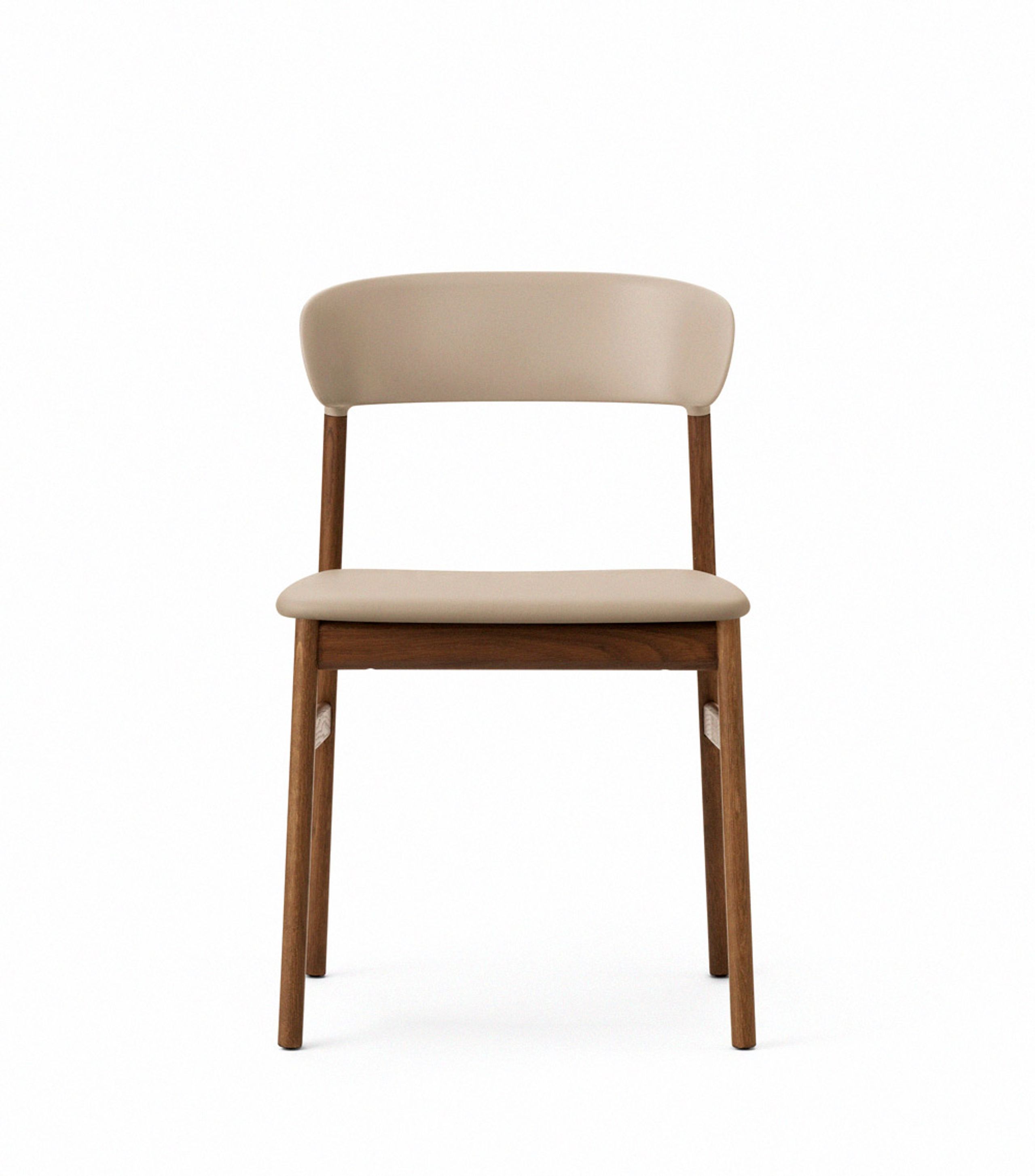 Normann Copenhagen - Chair - Herit chair / Upholstery - Sand (Spectrum Leather)