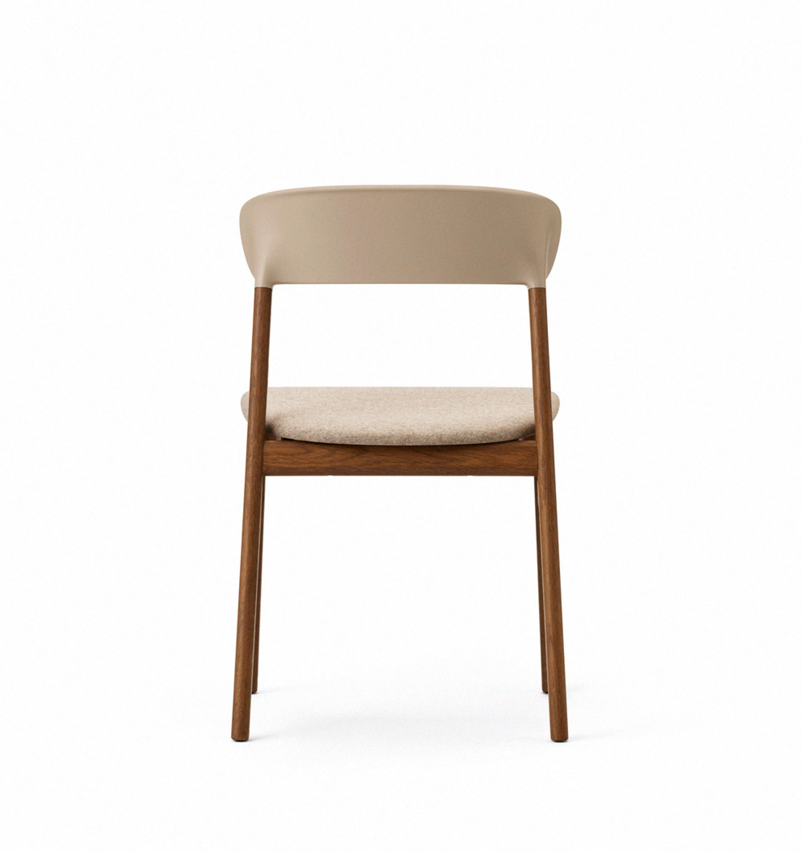 Normann Copenhagen - Cadeira de jantar - Herit chair / Upholstery - Sand (Synergy)