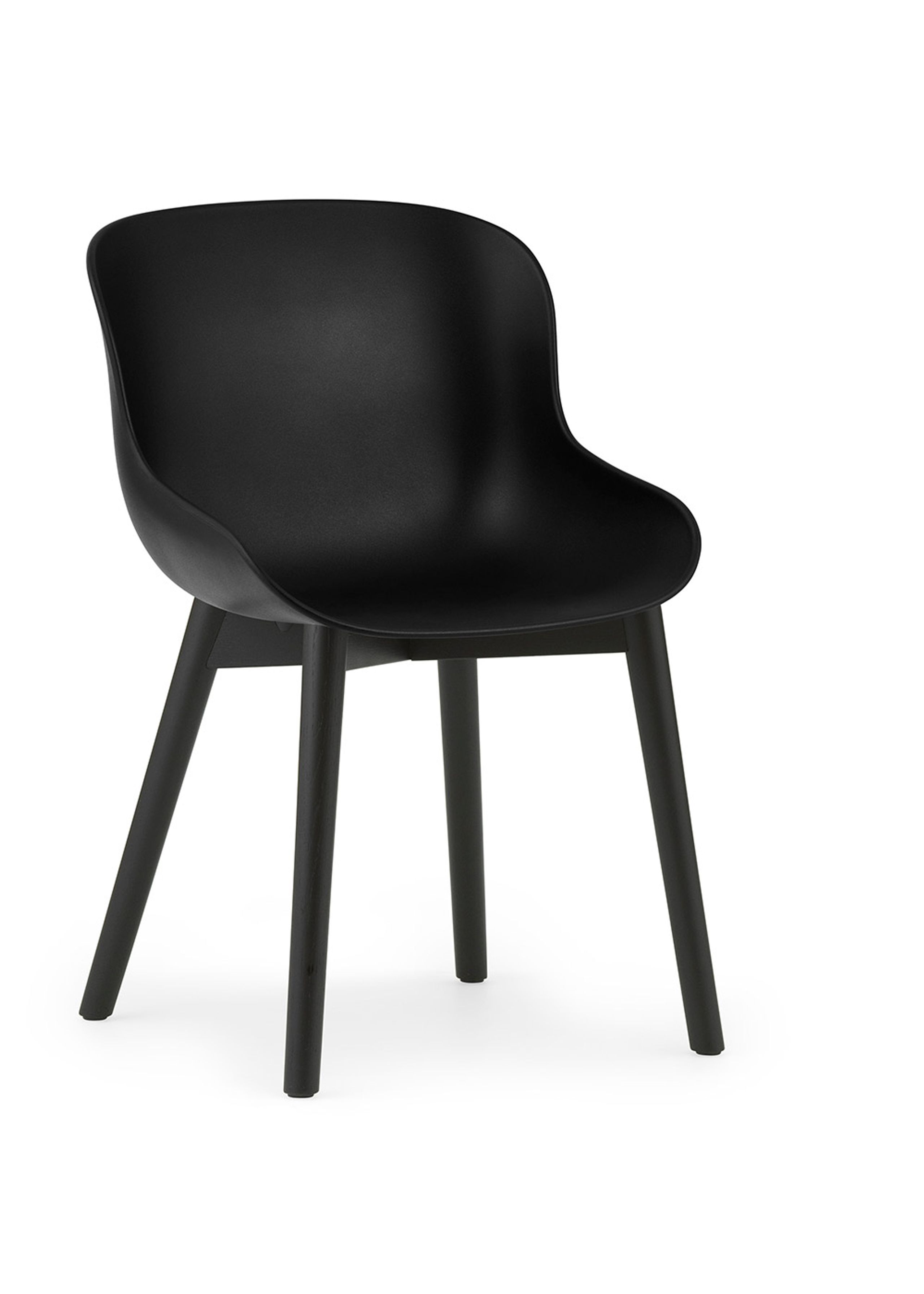Normann Copenhagen - Stoel - Hyg Chair Wood - Black - Black Oak