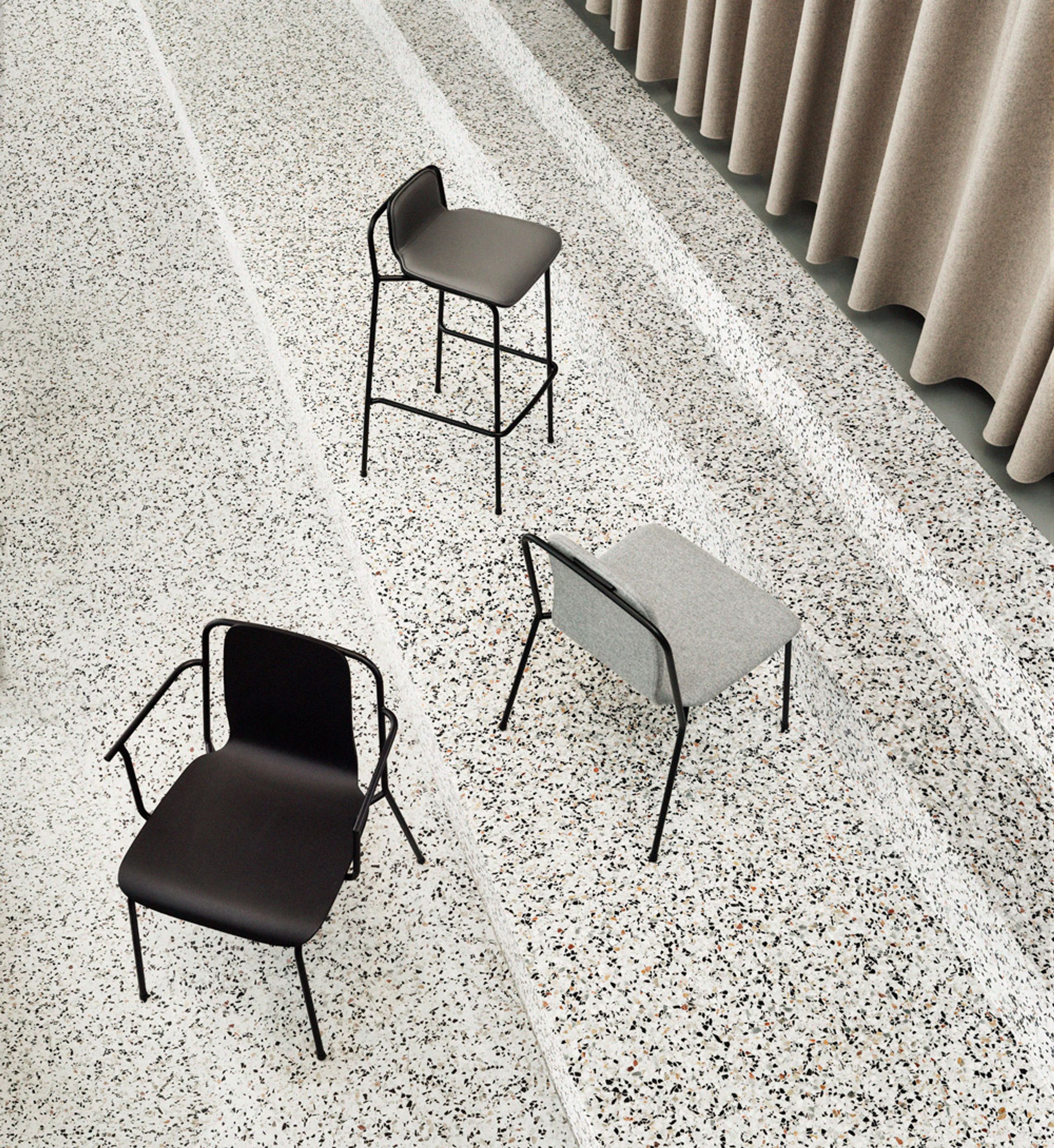 Normann Copenhagen - Stoel - Studio Chair - Brown