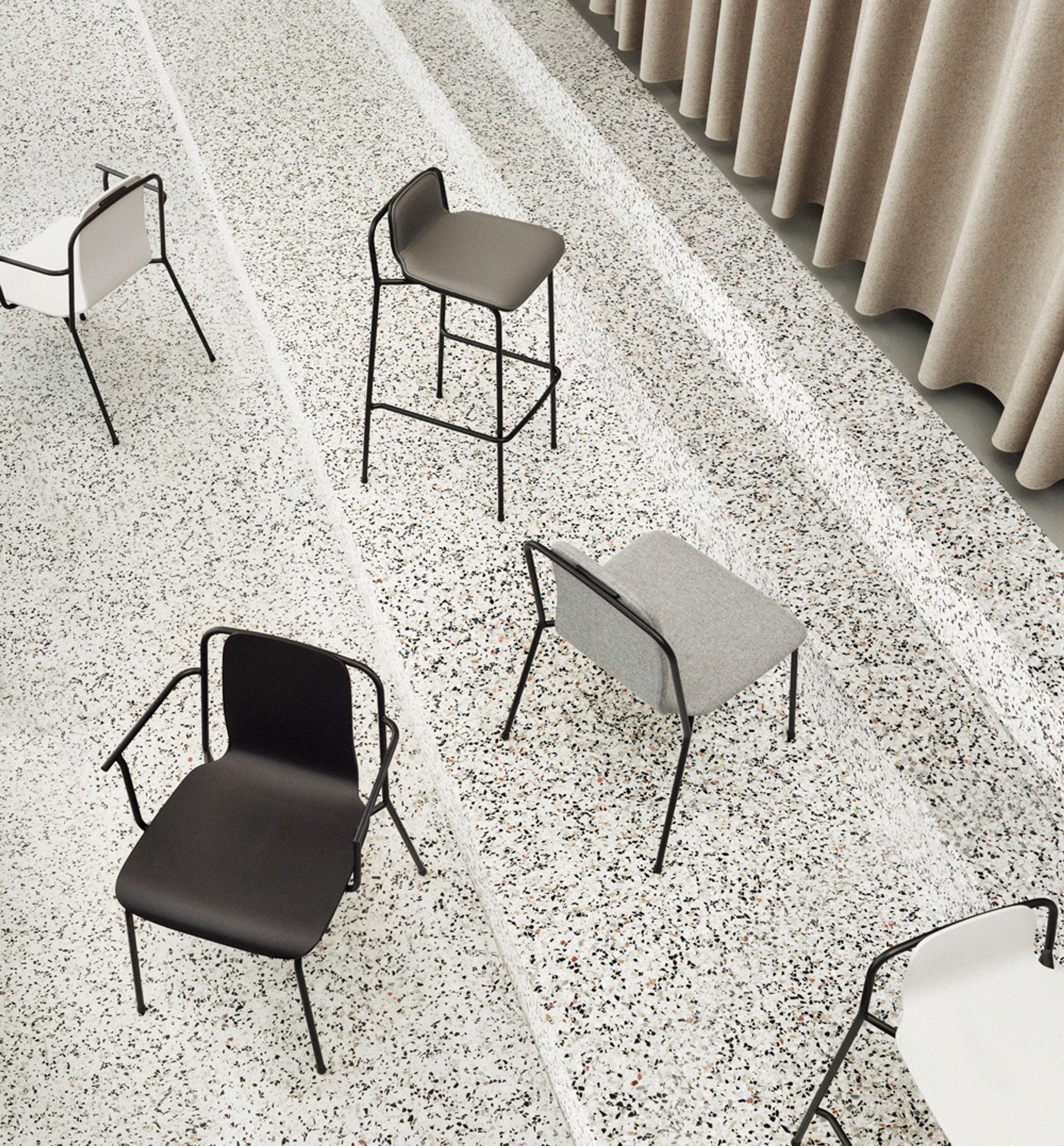 Normann Copenhagen - Chair - Studio Armchair / Full Upholstery - Synergy