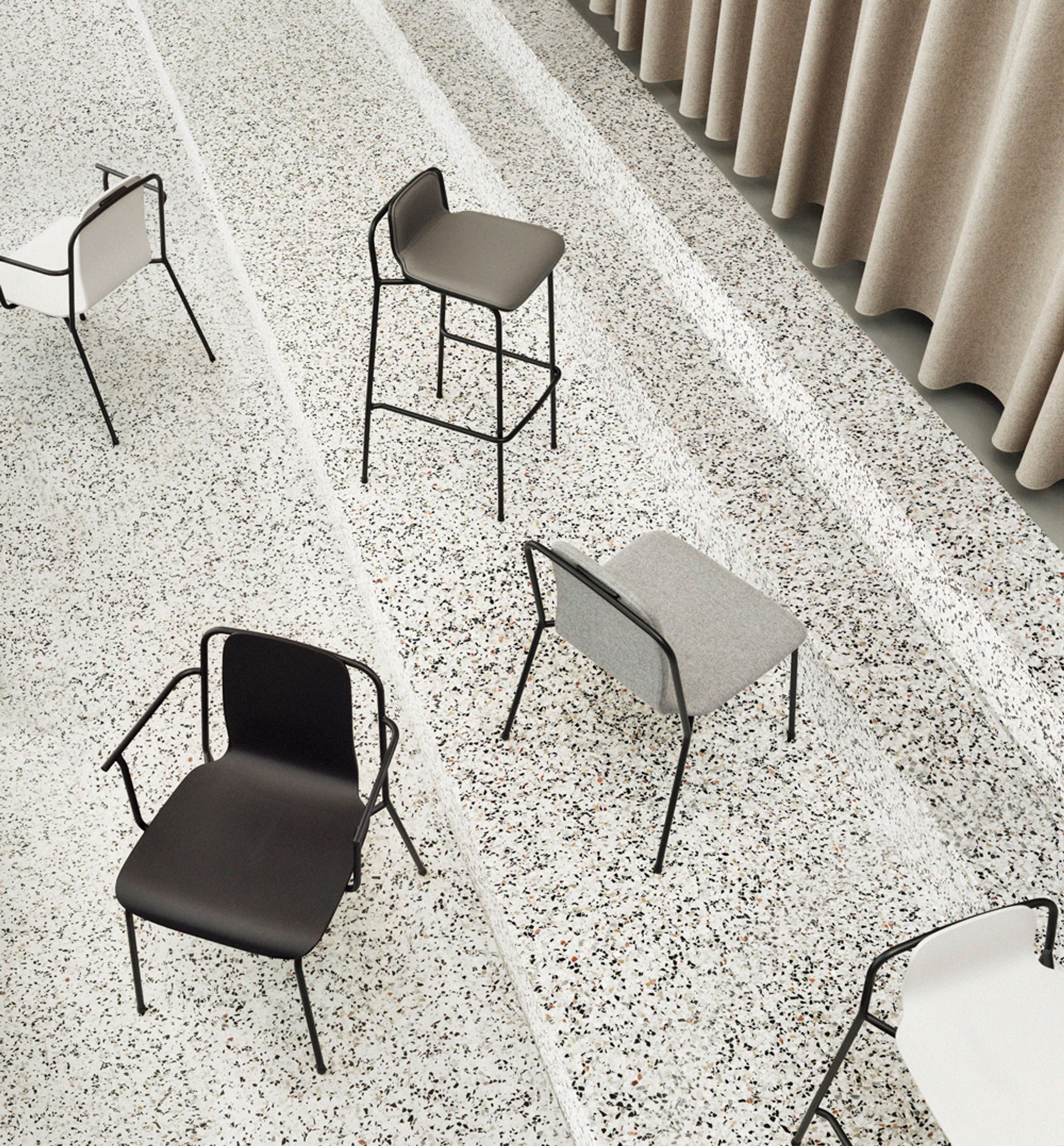 Normann Copenhagen - Chair - Studio Chair / Full Upholstery - Synergy