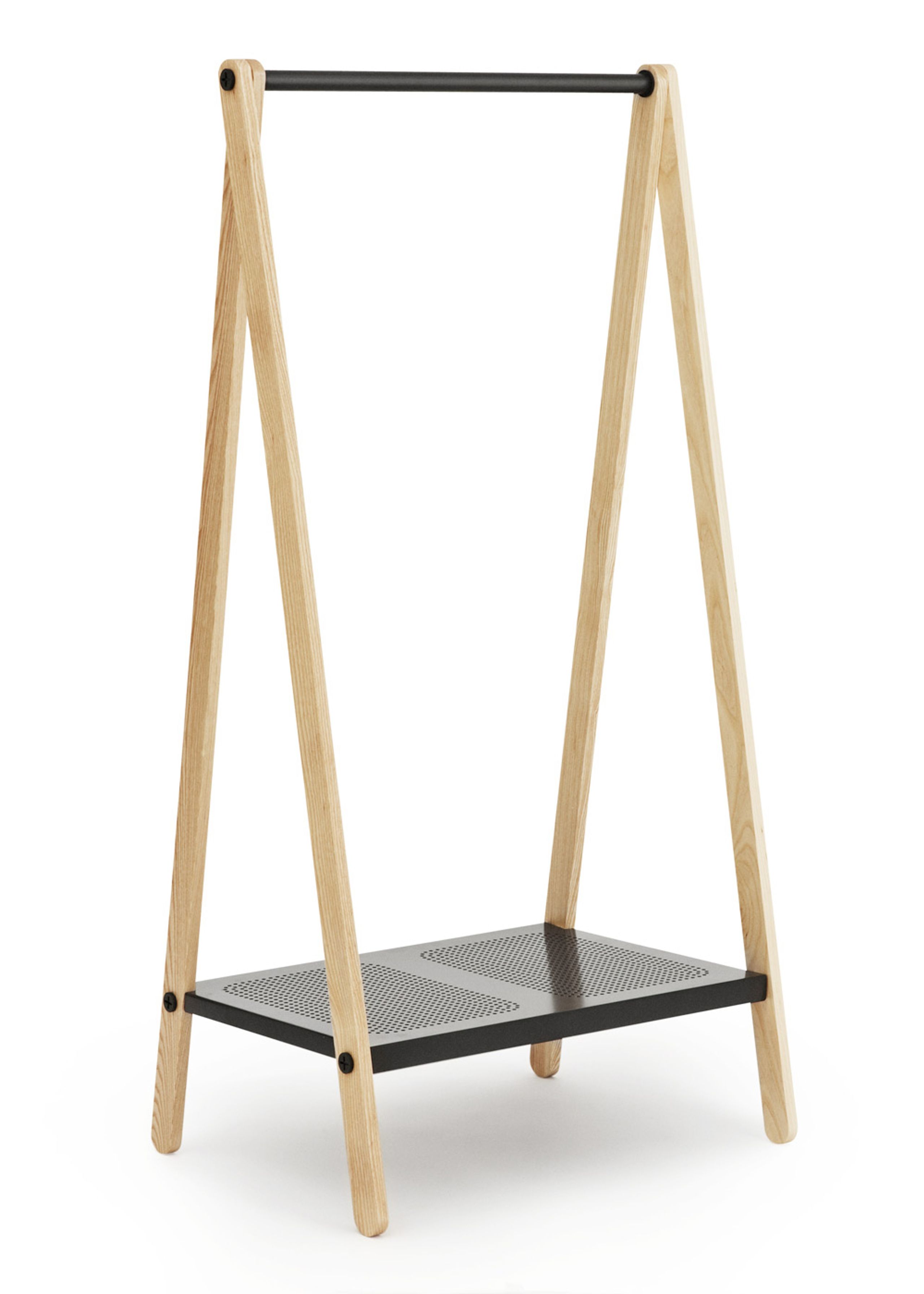 Normann Copenhagen - Clothes Rack - Toj Clothes Rack - Small - Dark Grey