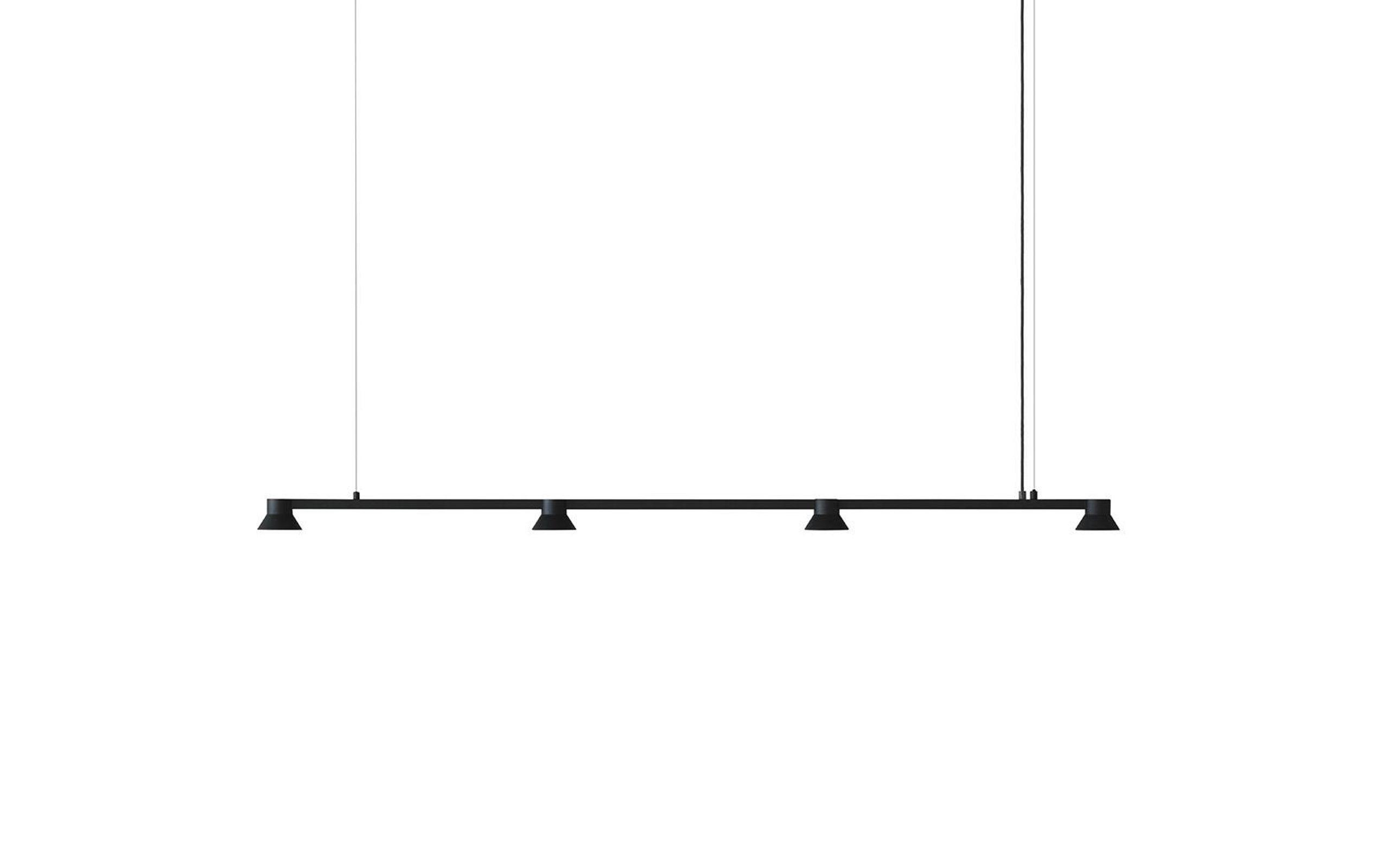 Normann Copenhagen - Pendant Lamp - Hat Lamp Linear Large - Black