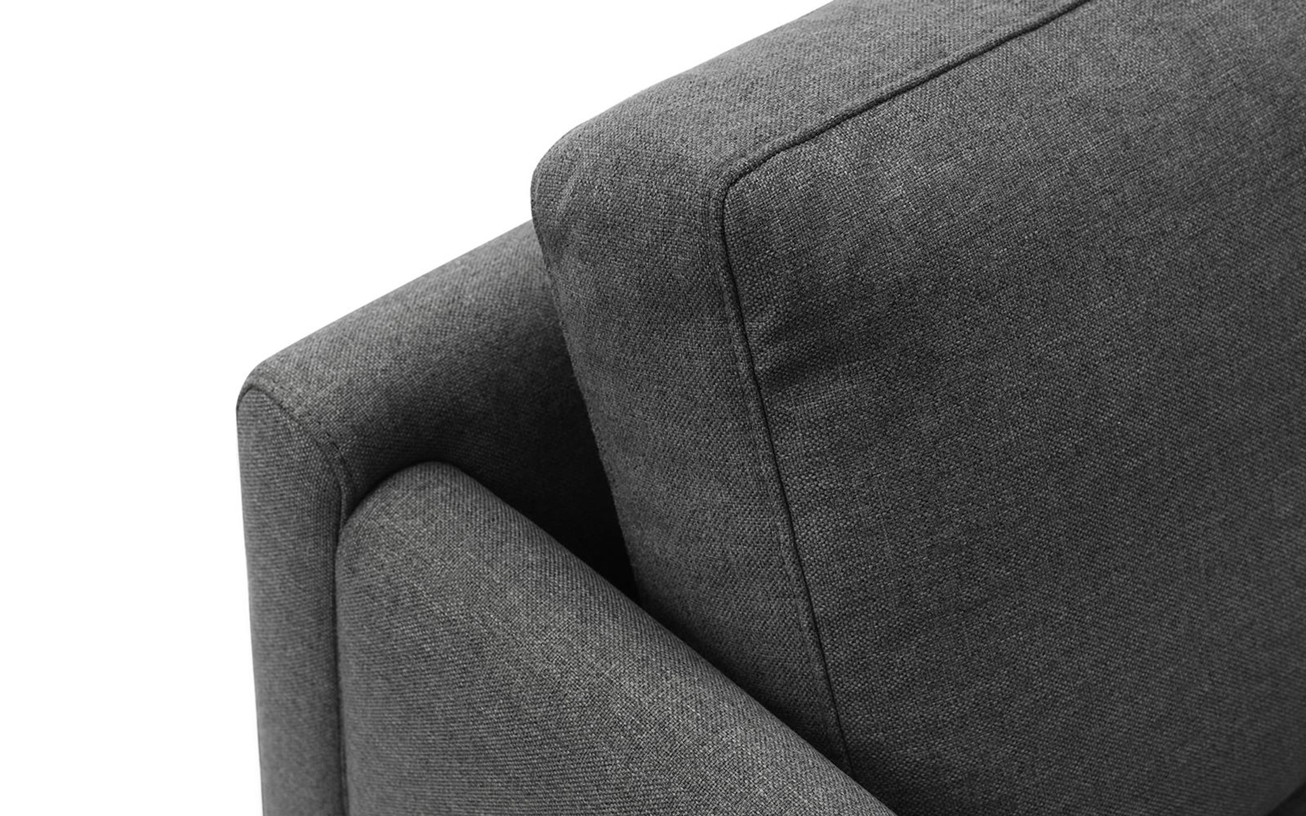 Normann Copenhagen - 2 Personers Sofa - Rar Sofa 2 Seater - Re-Born Dark Grey