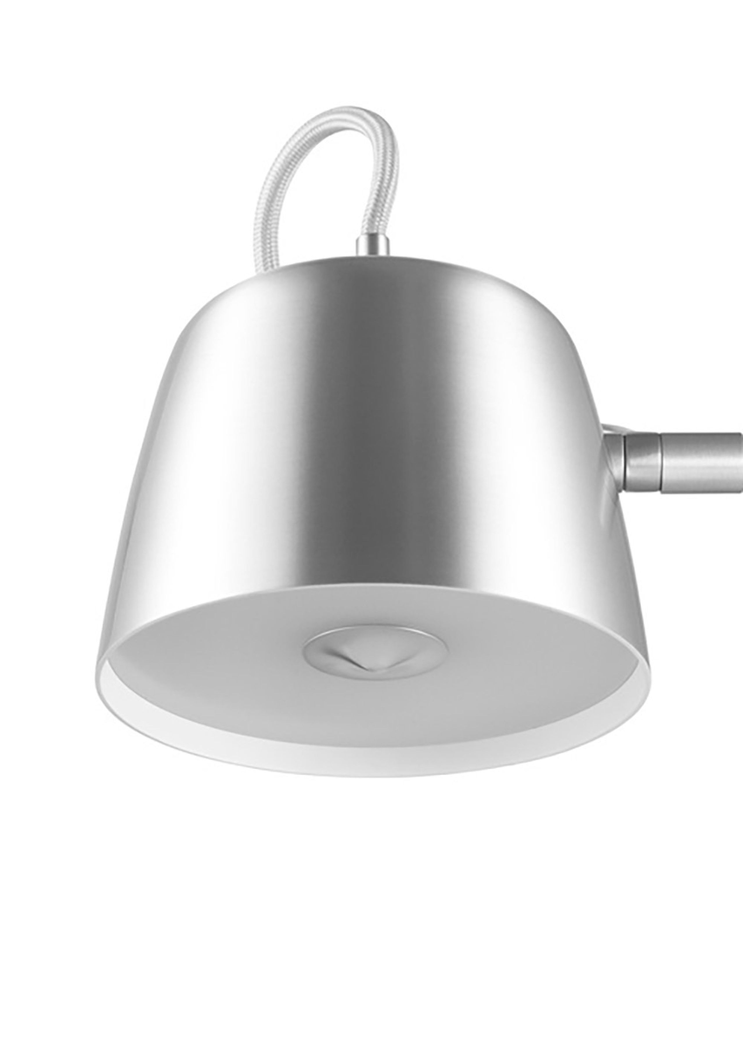 Normann Copenhagen - Wandlampe - Tub Wall Lamp - Brushed Aluminium