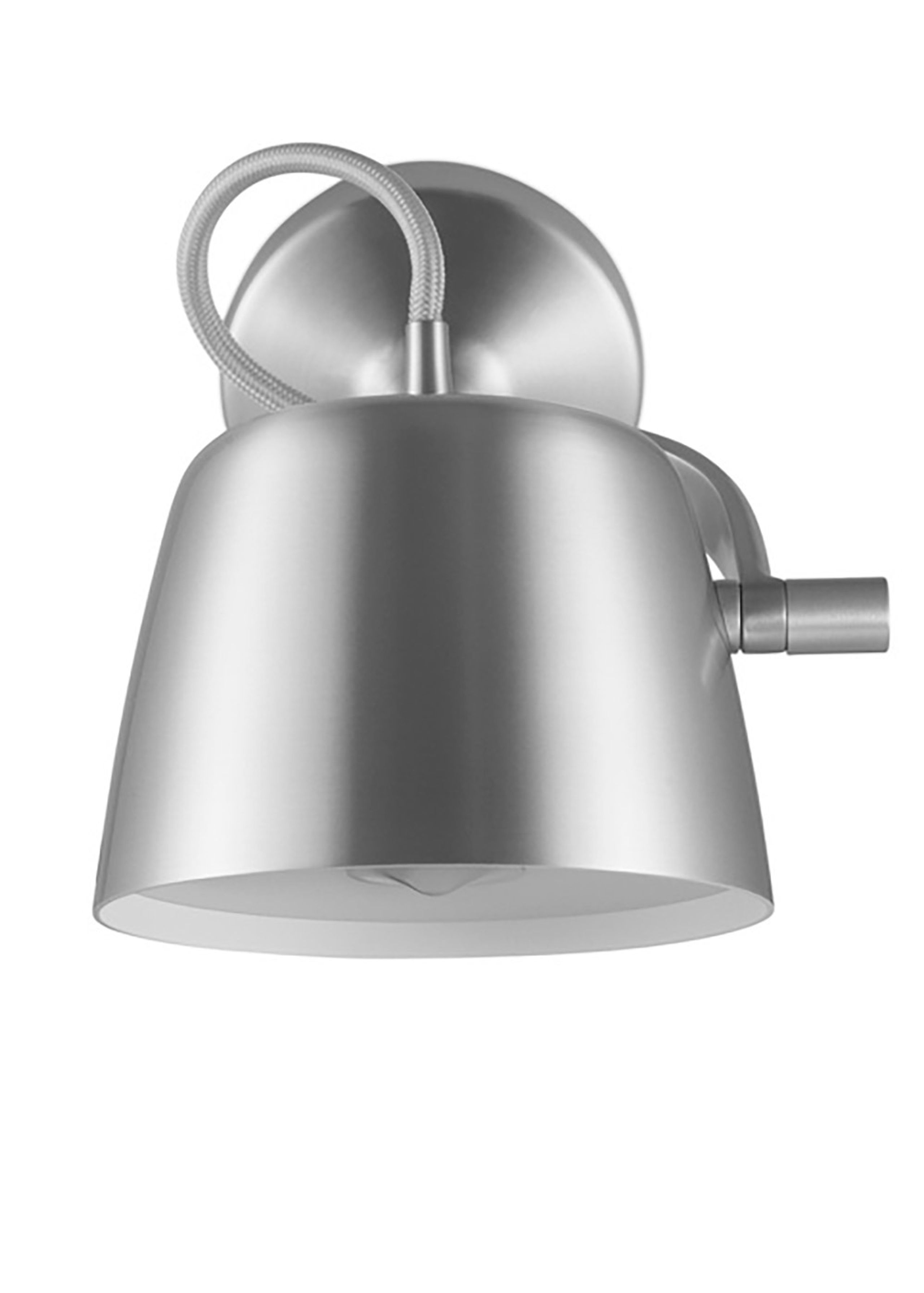 Normann Copenhagen - Wandlampe - Tub Wall Lamp - Brushed Aluminium