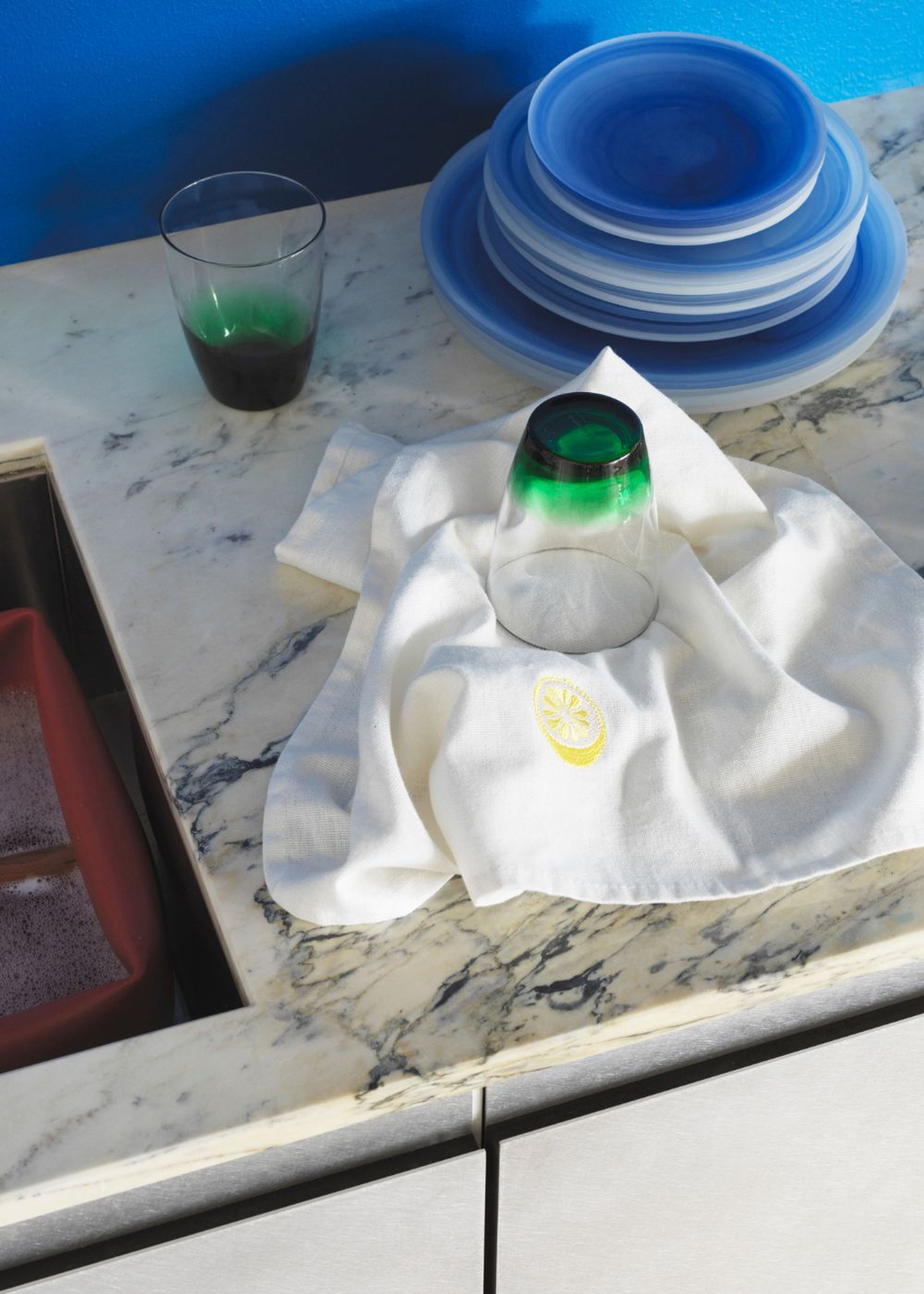 Normann Copenhagen - Tea Towel - Yummy Tea Towels - Lemon