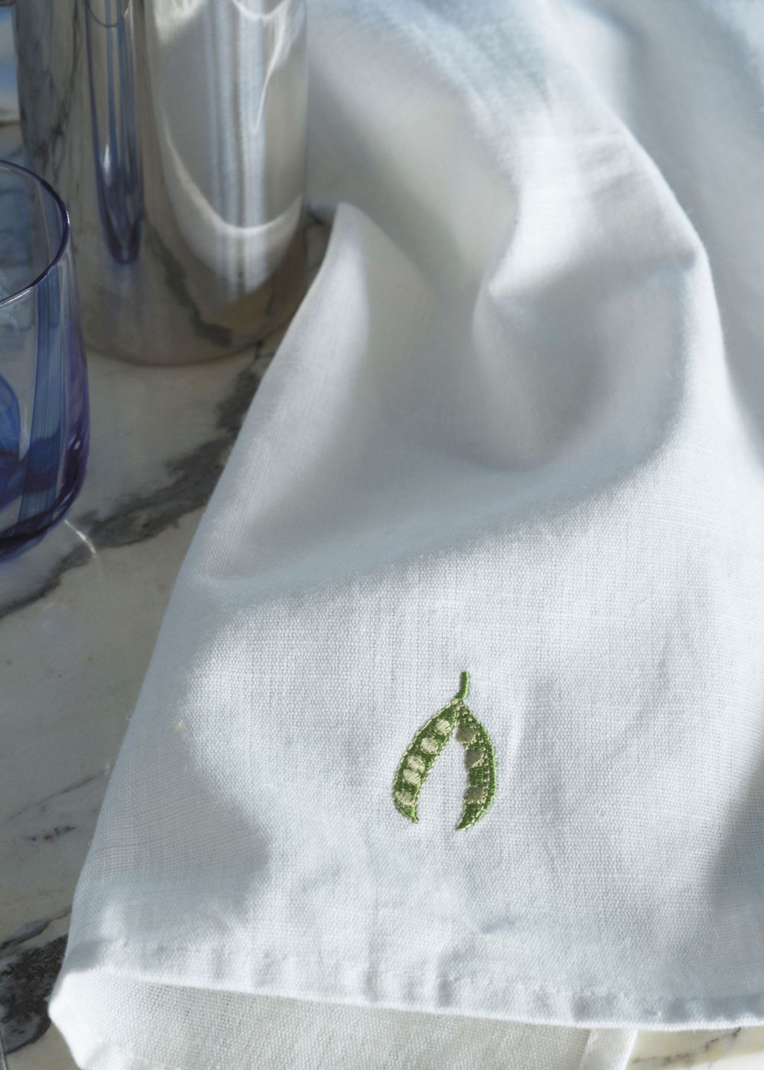 Normann Copenhagen - Tea Towel - Yummy Tea Towels - Peas