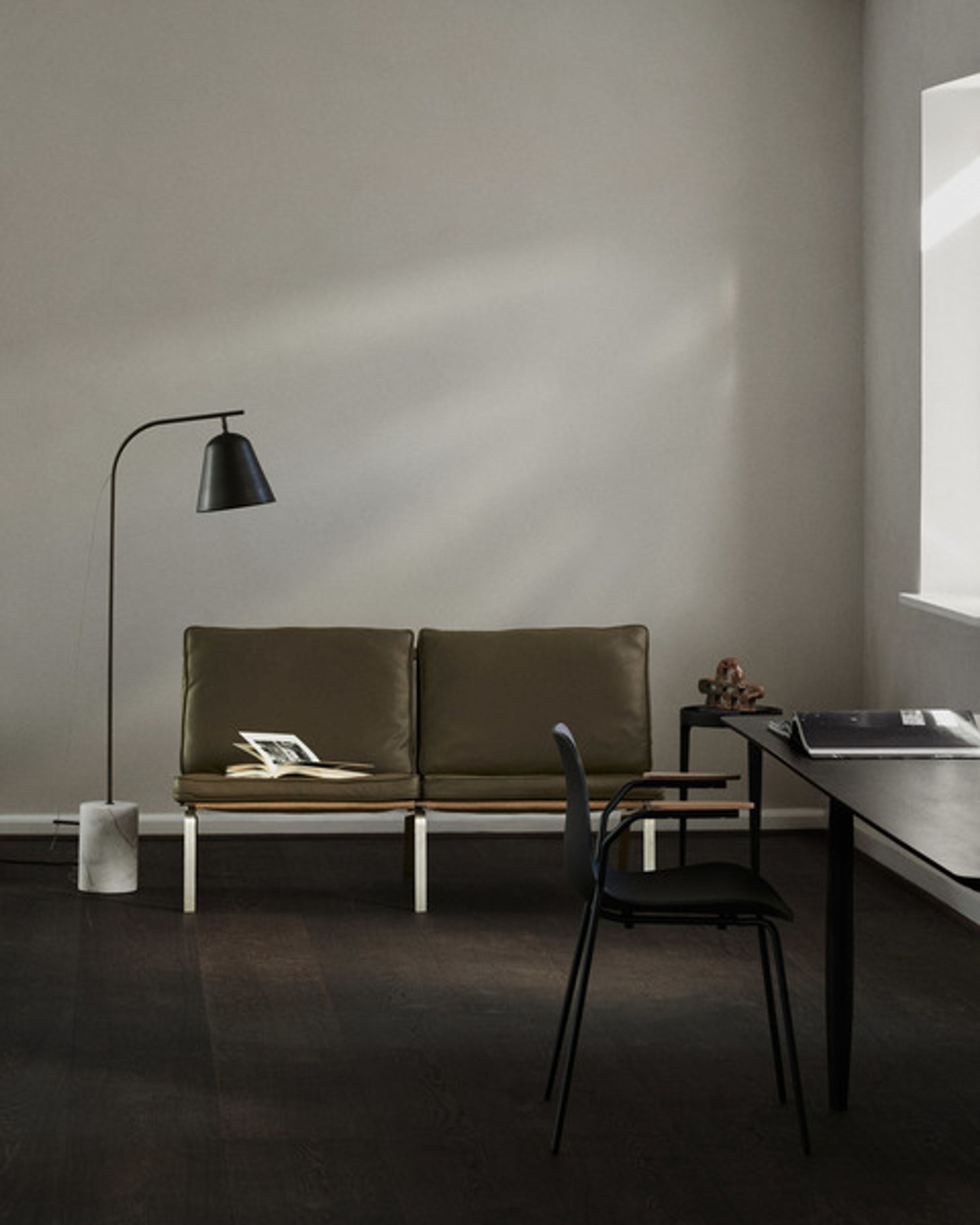 NORR11 - Floor Lamp - Line One Floor Lamp - Oxidized