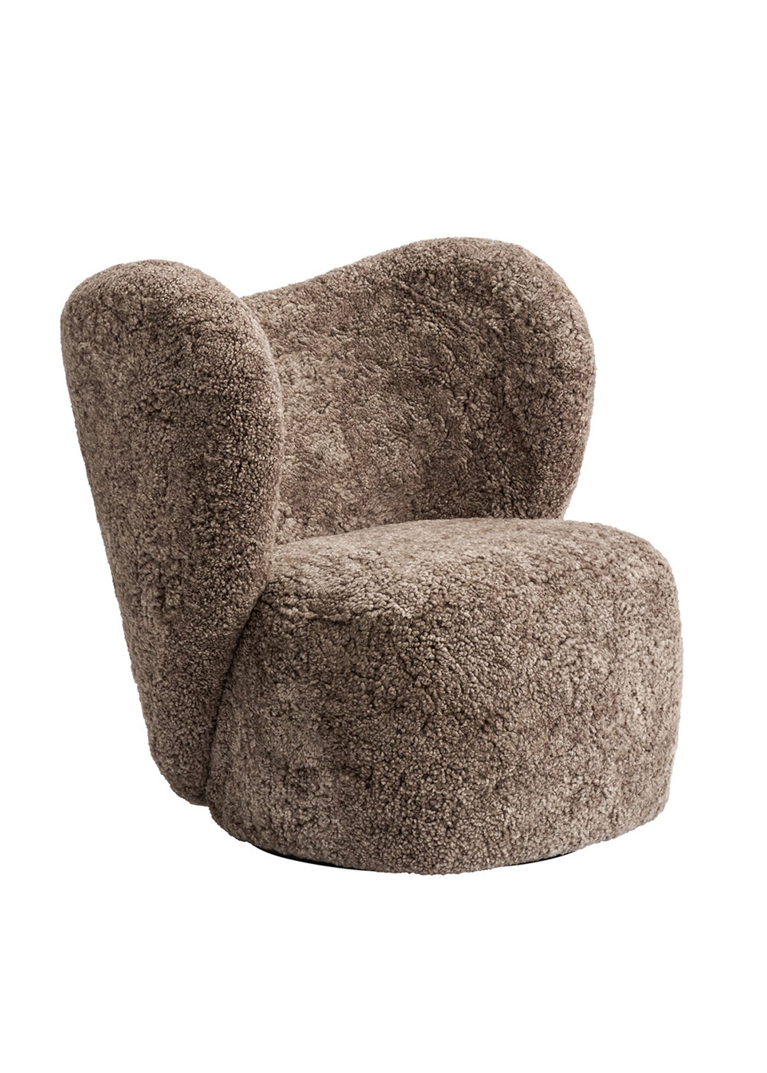 NORR11 - Sessel - Little Big Chair - Sheepskin - Sahara