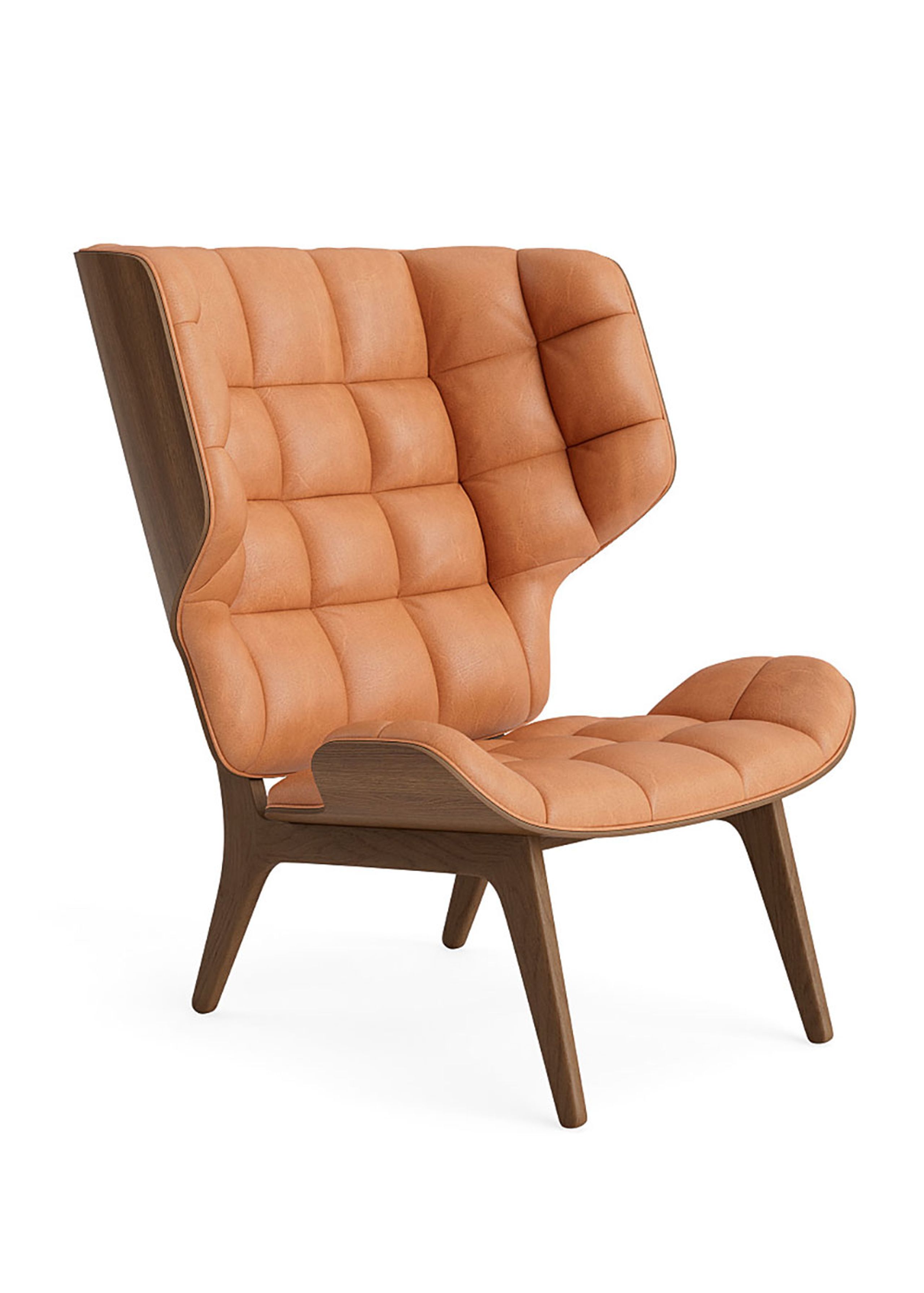 NORR11 - Lænestol - Mammoth Stol - Dunes - Camel 21004 - Light Smoked