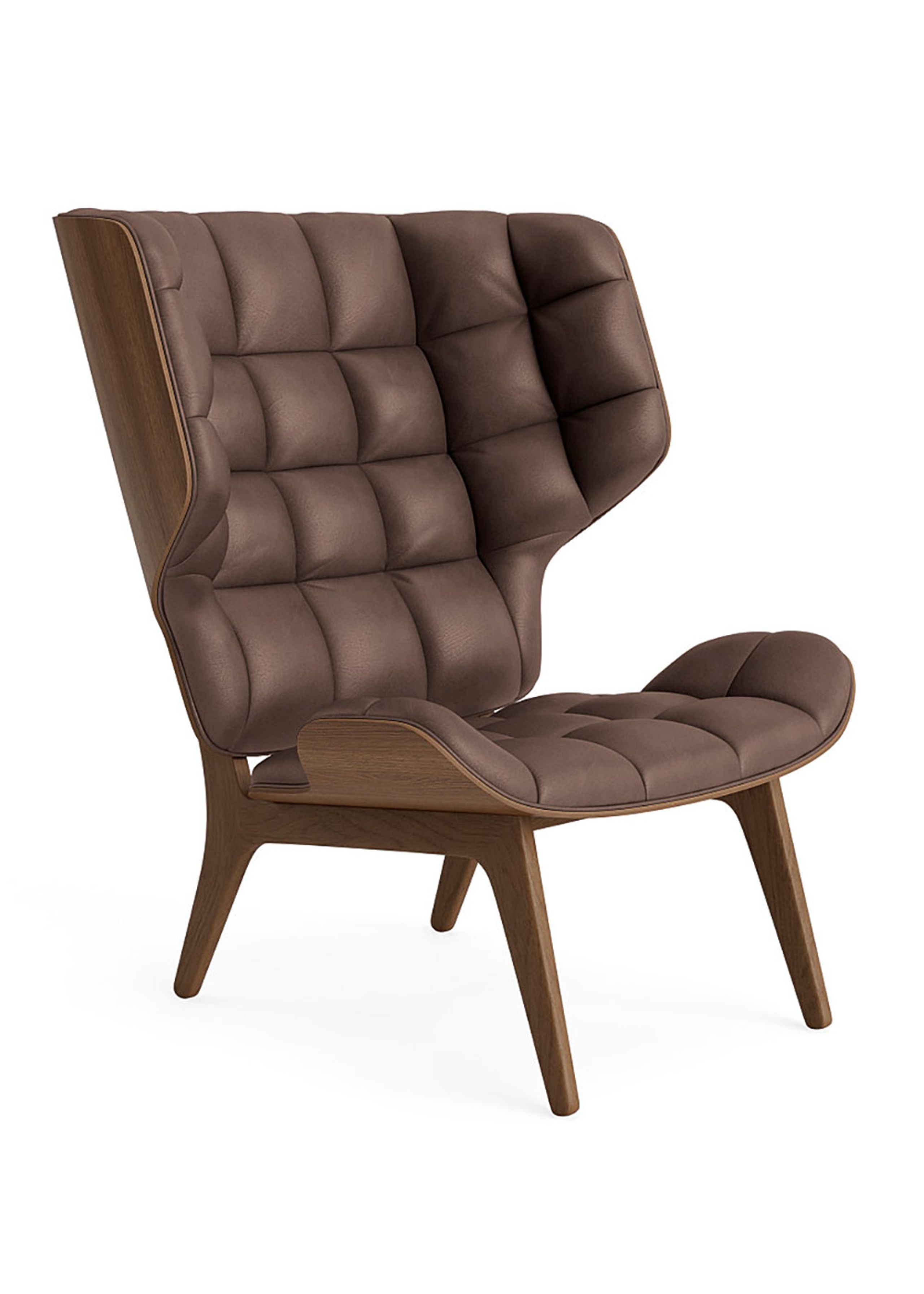 NORR11 - Fauteuil - Mammoth Stol - Dunes - Dark Brown 21001 - Light Smoked