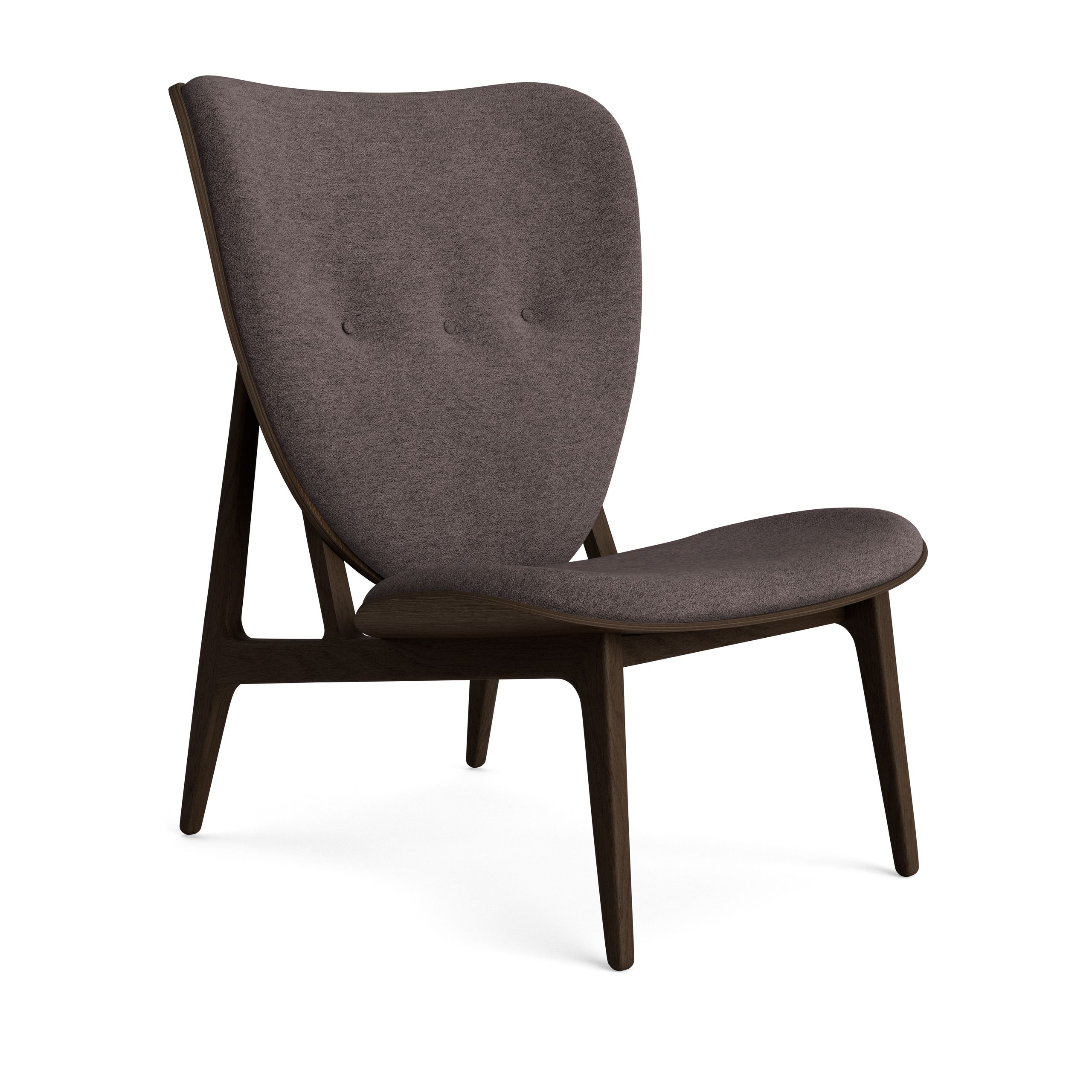 NORR11 - Lænestol - Elephant Lounge Chair - Stel: Dark smoked / Barnum - Barnum Col 11
