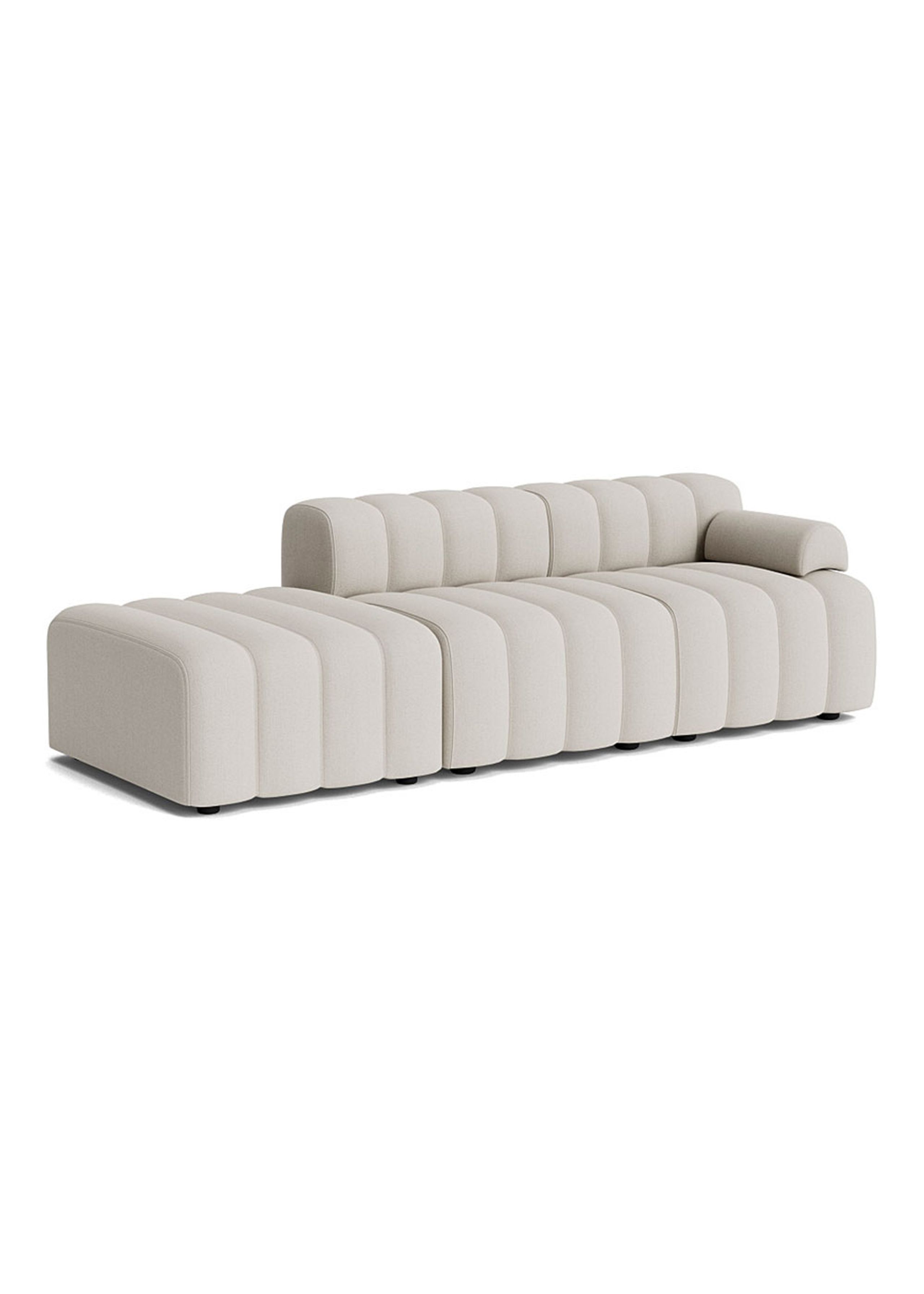 NORR11 - Modular sofa - Studio 1 Outdoor - Sunbrella: Savane Whisper SAV2 J349 140