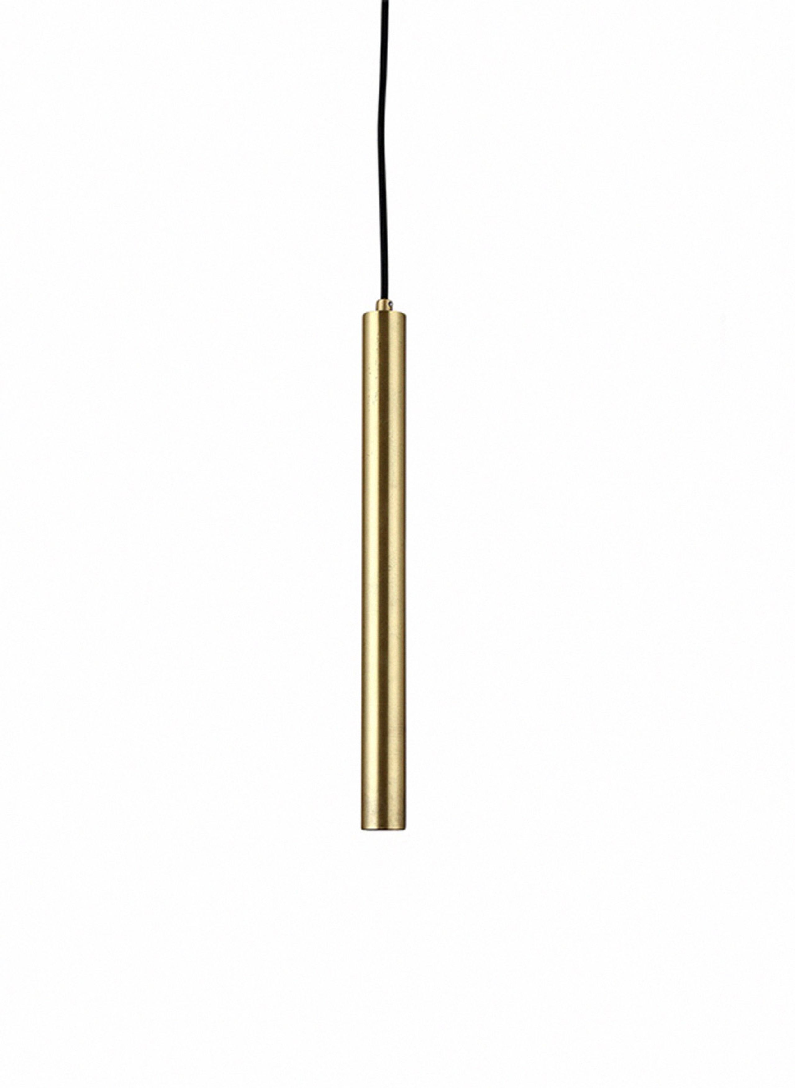 NORR11 - Pendants - Pipe Pendant - Small - Brass/Black