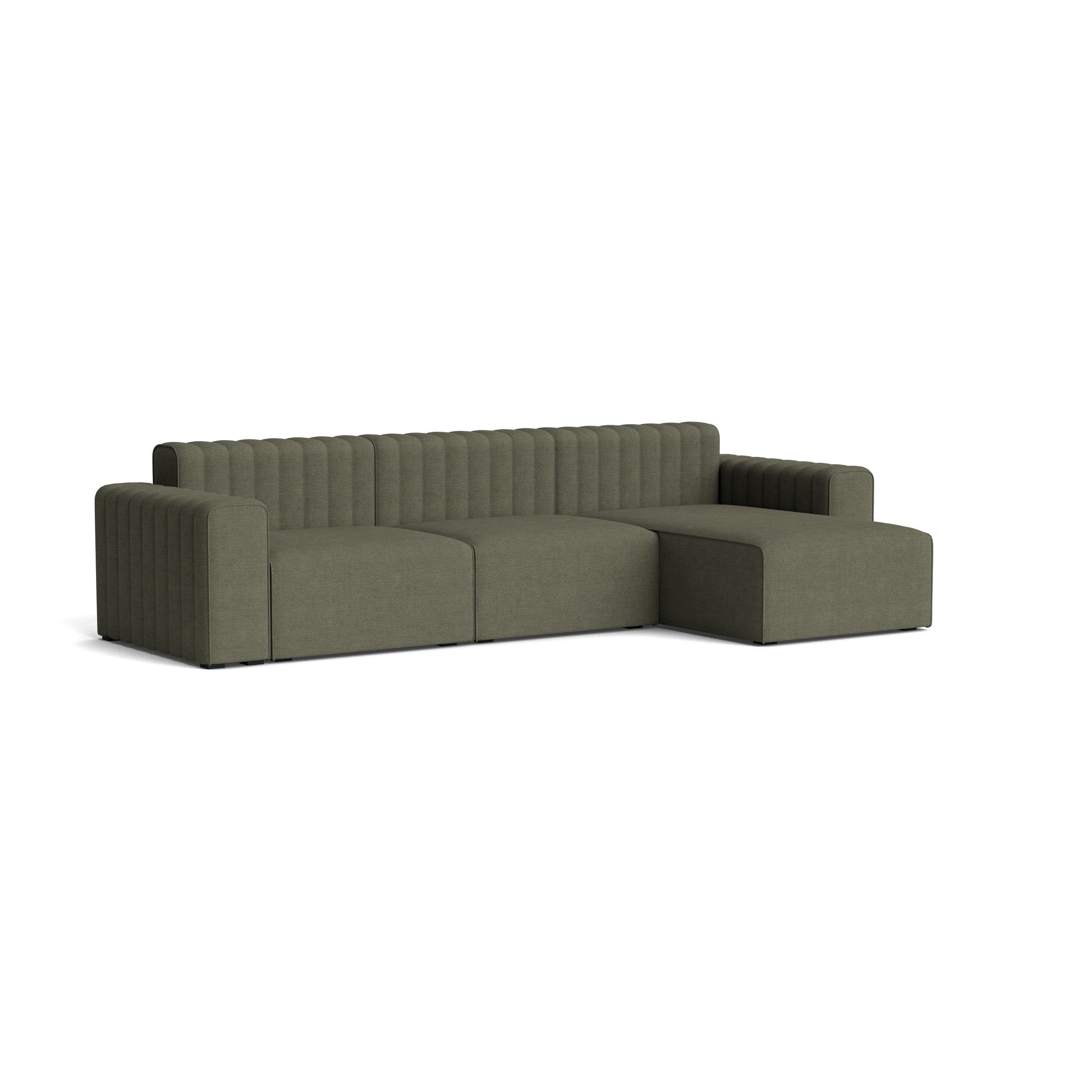 NORR11 - Sofá - RIFF Sofa - Three Seater w. Chaise Lounge Left - Fiord - 961