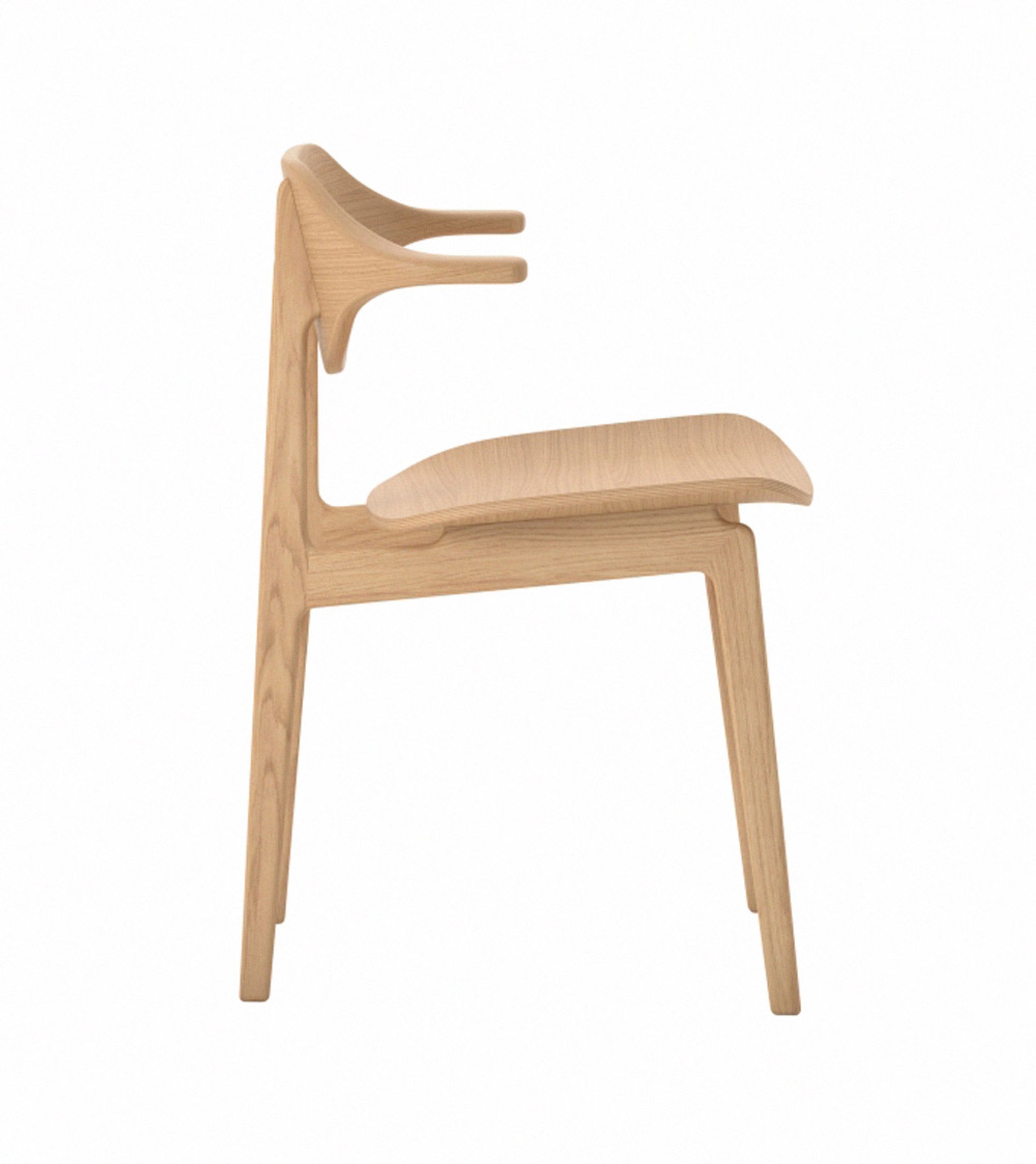 NORR11 - Chair - Buffalo Dining Chair - Natural Oak