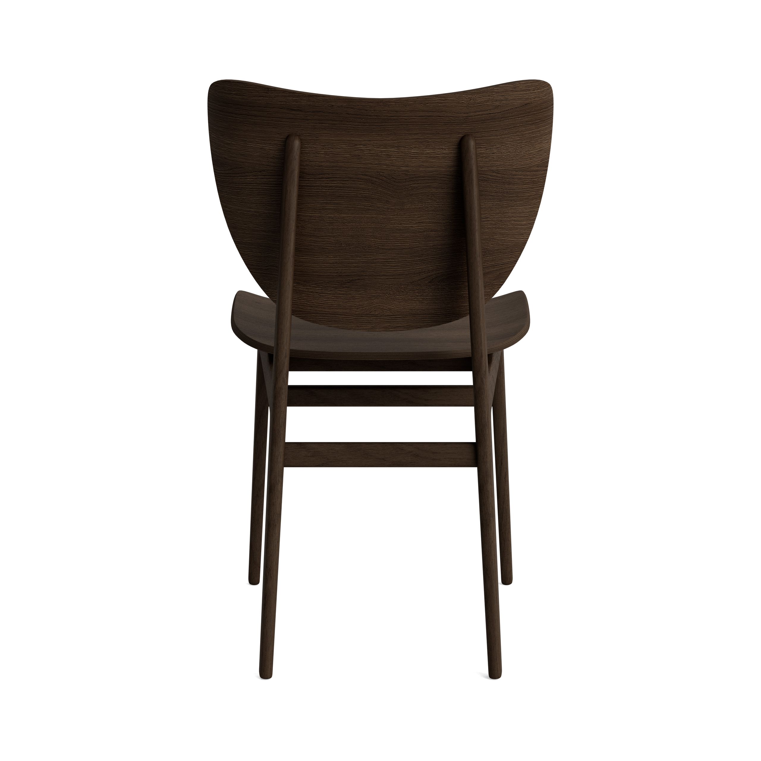 NORR11 - Chair - Elephant Chair - Solid - Stel: Dark smoked / Solid
