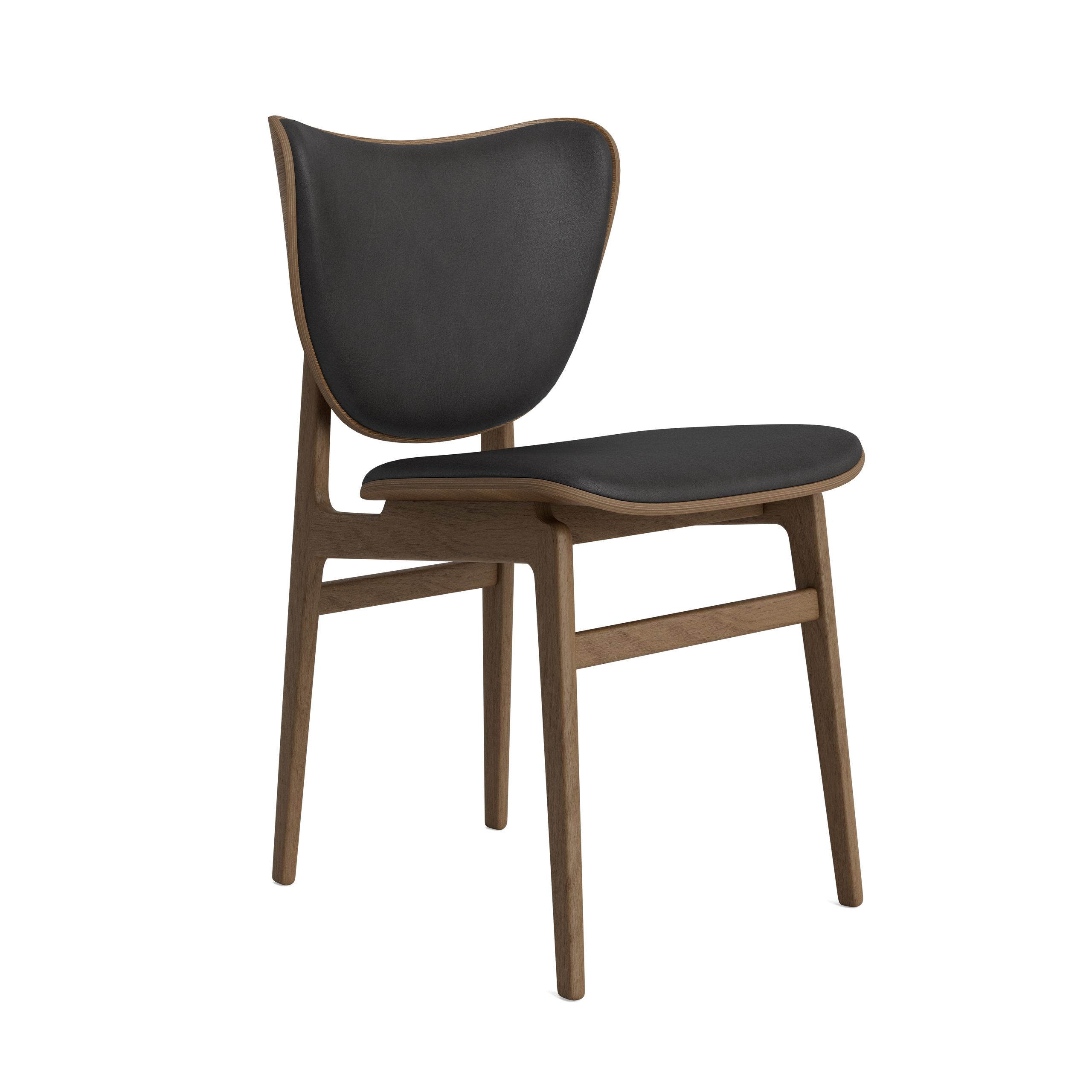 NORR11 - Jídelní židle - Elephant Chair - Frontpolstring - Stel: Light smoked / Dunes - Anthracite 21003