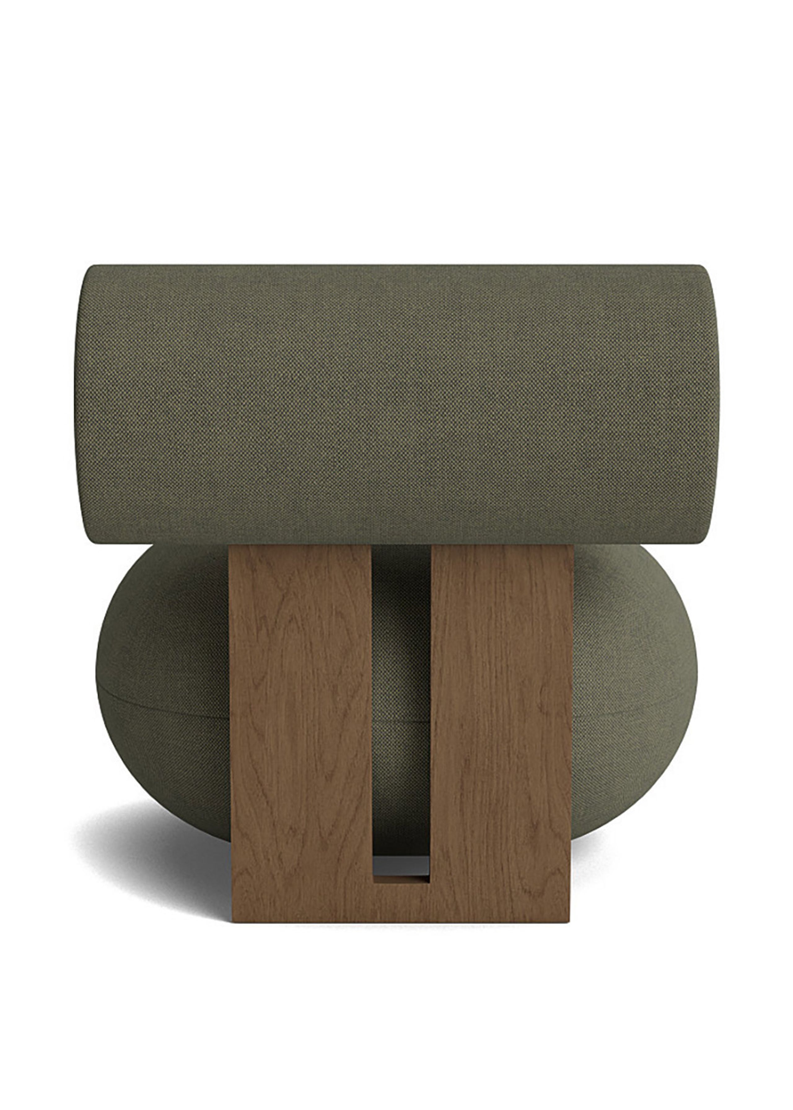 NORR11 - Stol - Hippo lounge chair - Fiord 2 - 961 (Frame: Light smoked)