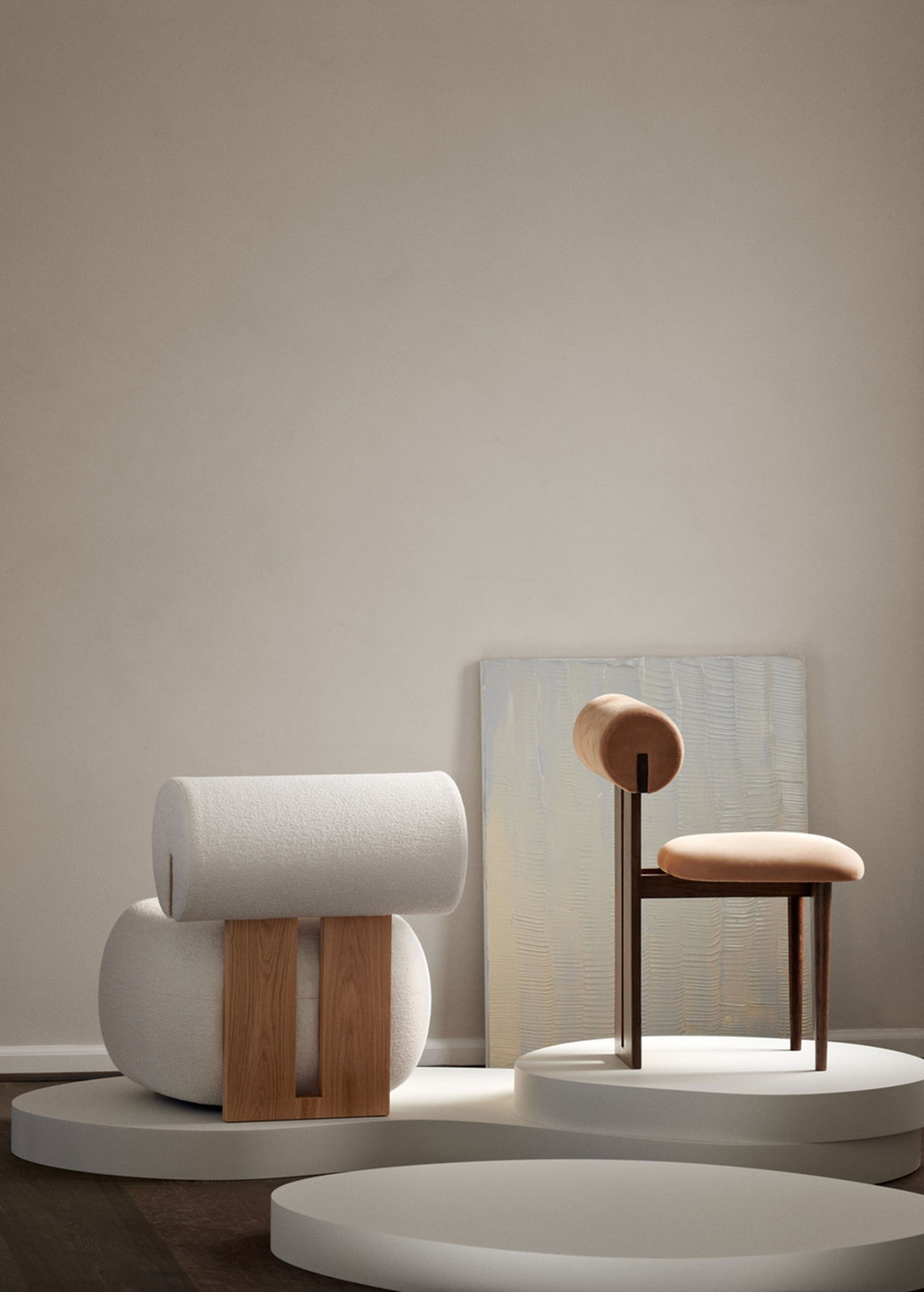 NORR11 - Stol - Hippo lounge chair - Fiord 2 - 961 (Frame: Light smoked)