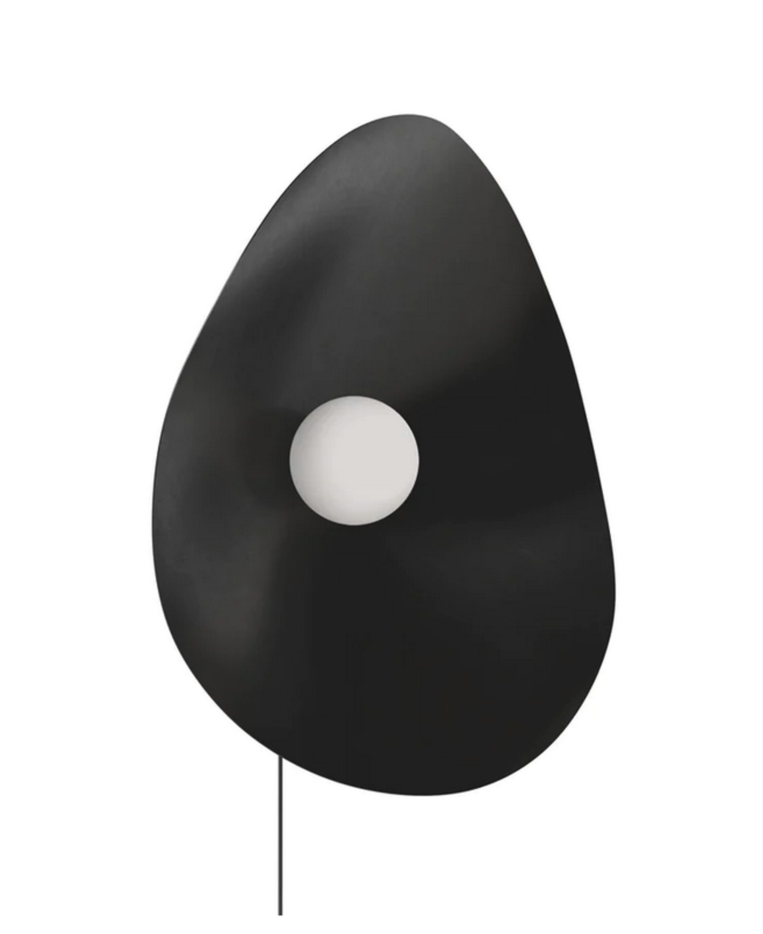 NORR11 - Lámpara de pared - Fuji Wall Lamp - Aluminium/Burned Black - Large Wall Lamp