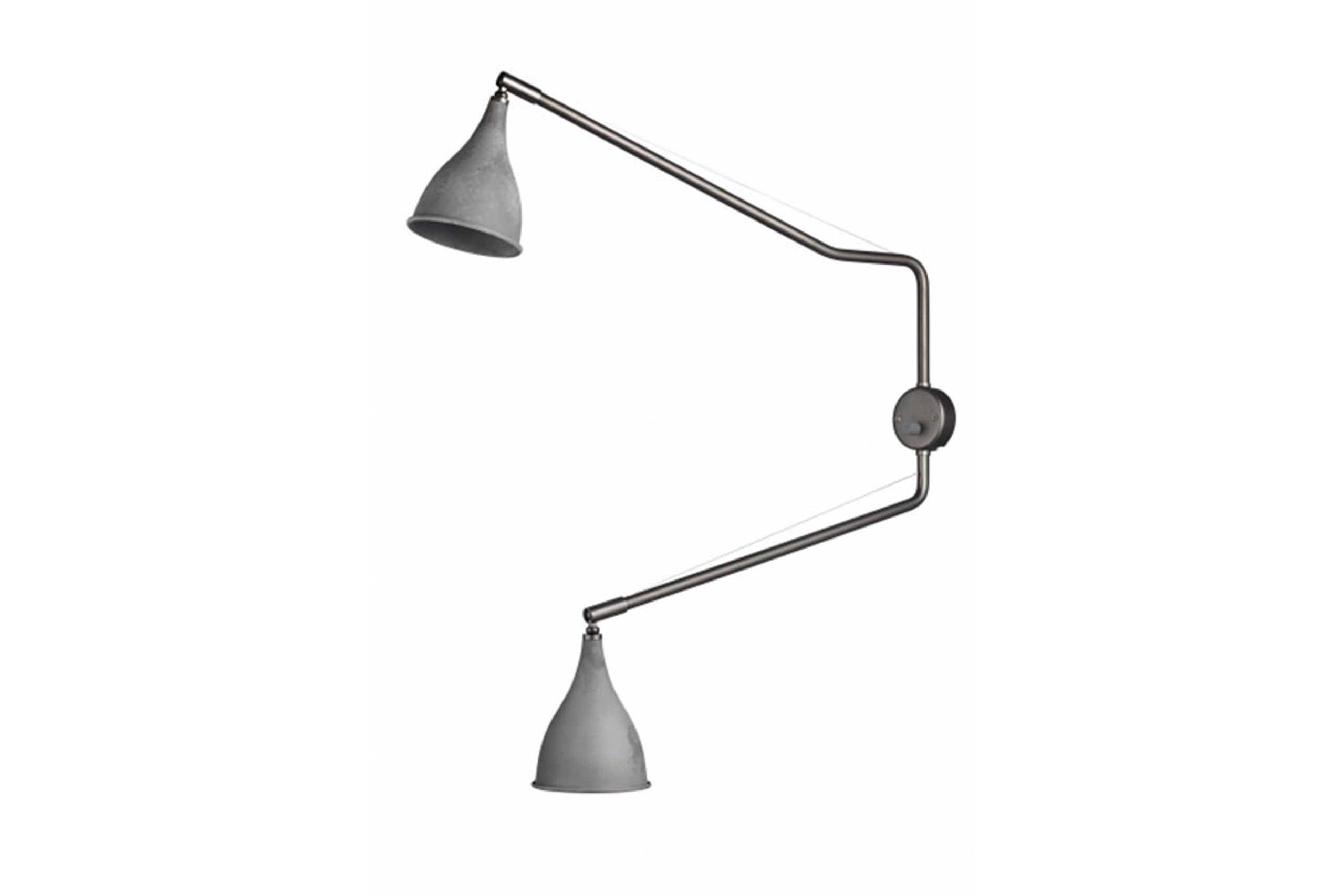 NORR11 - Wall lamp - Le Six Double Arm - Oxidized