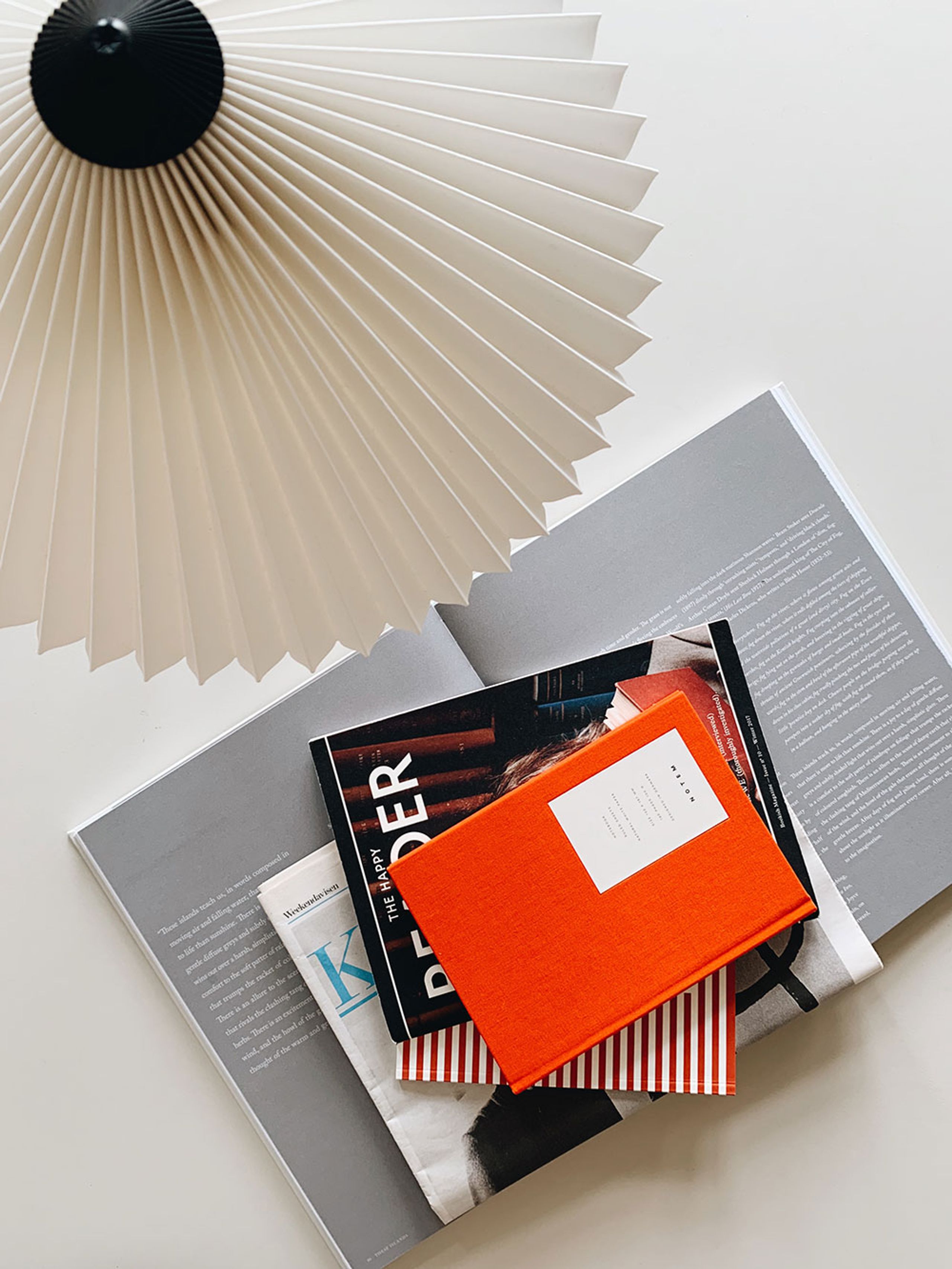 NOTEM - Notebook - EVEN Notebook - Medium - Bright Red Cloth