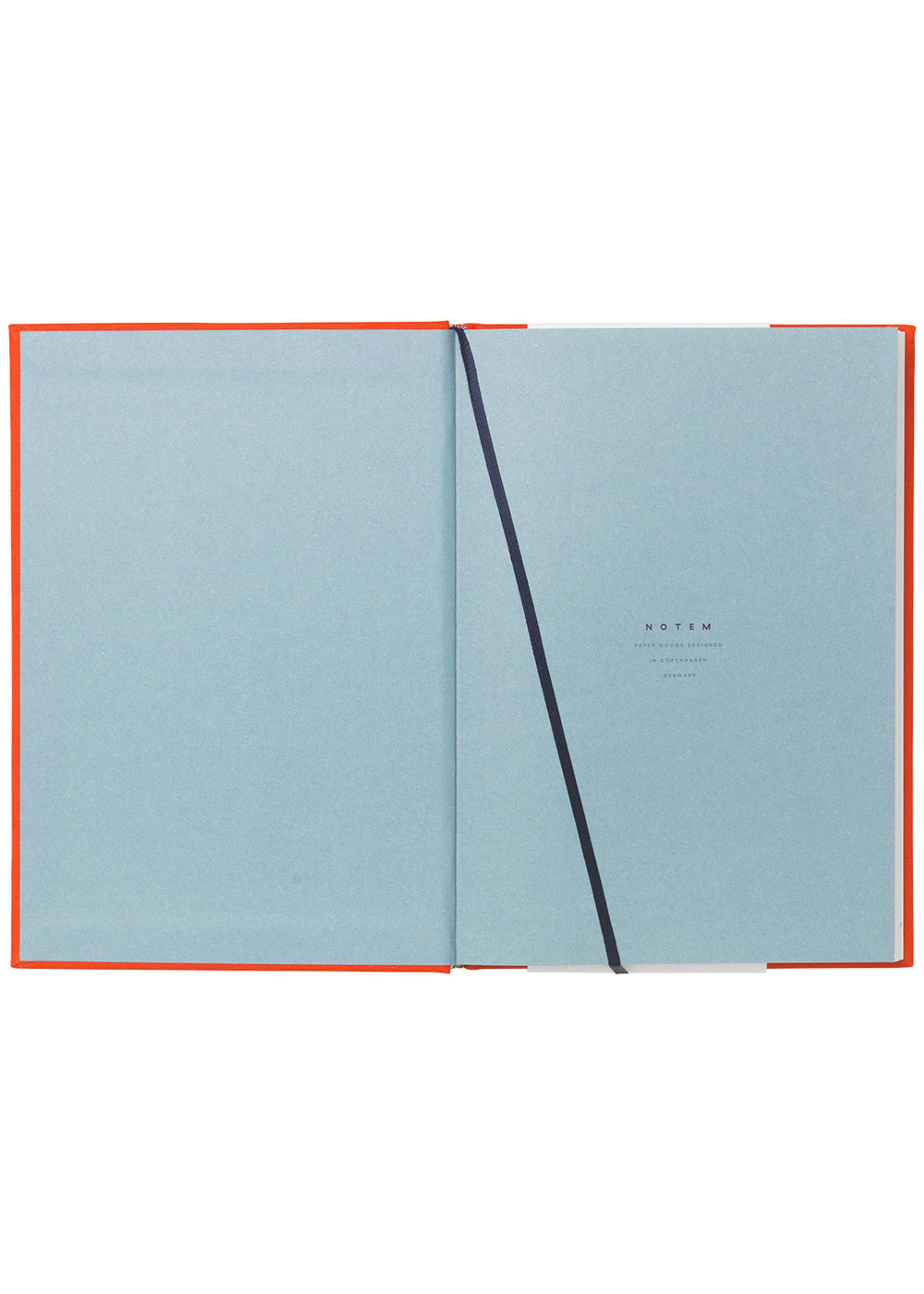 NOTEM - Notebook - EVEN Notebook - Medium - Bright Red Cloth