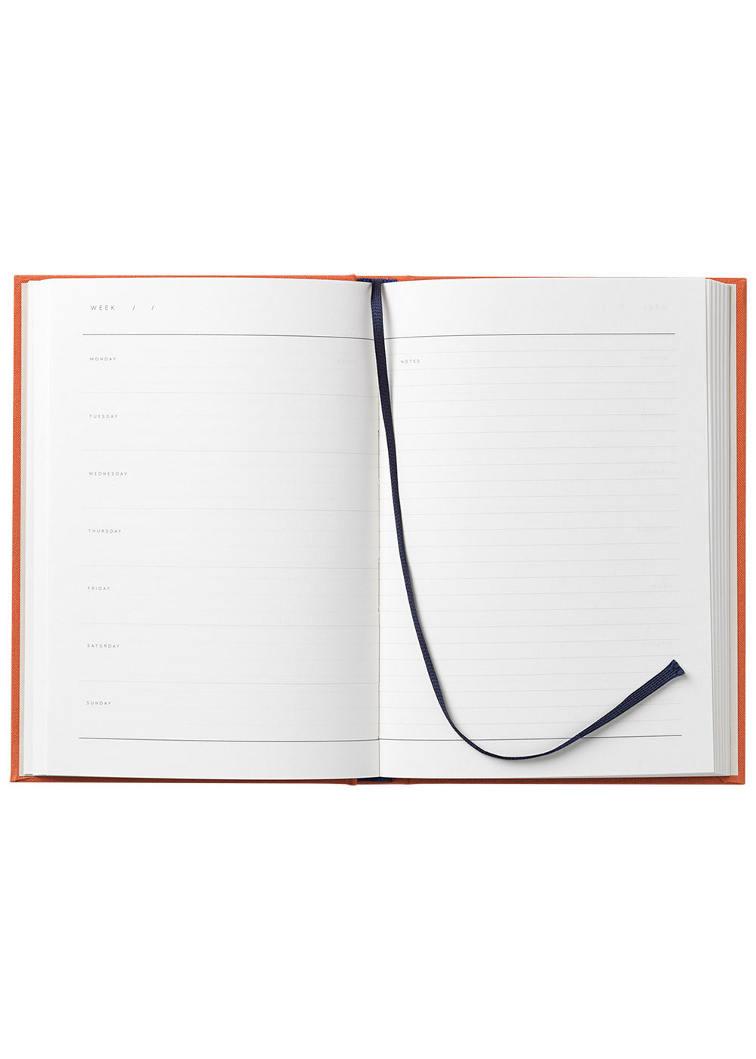 NOTEM - Notebook - EVEN - Weekly Journal - Sienna Cloth