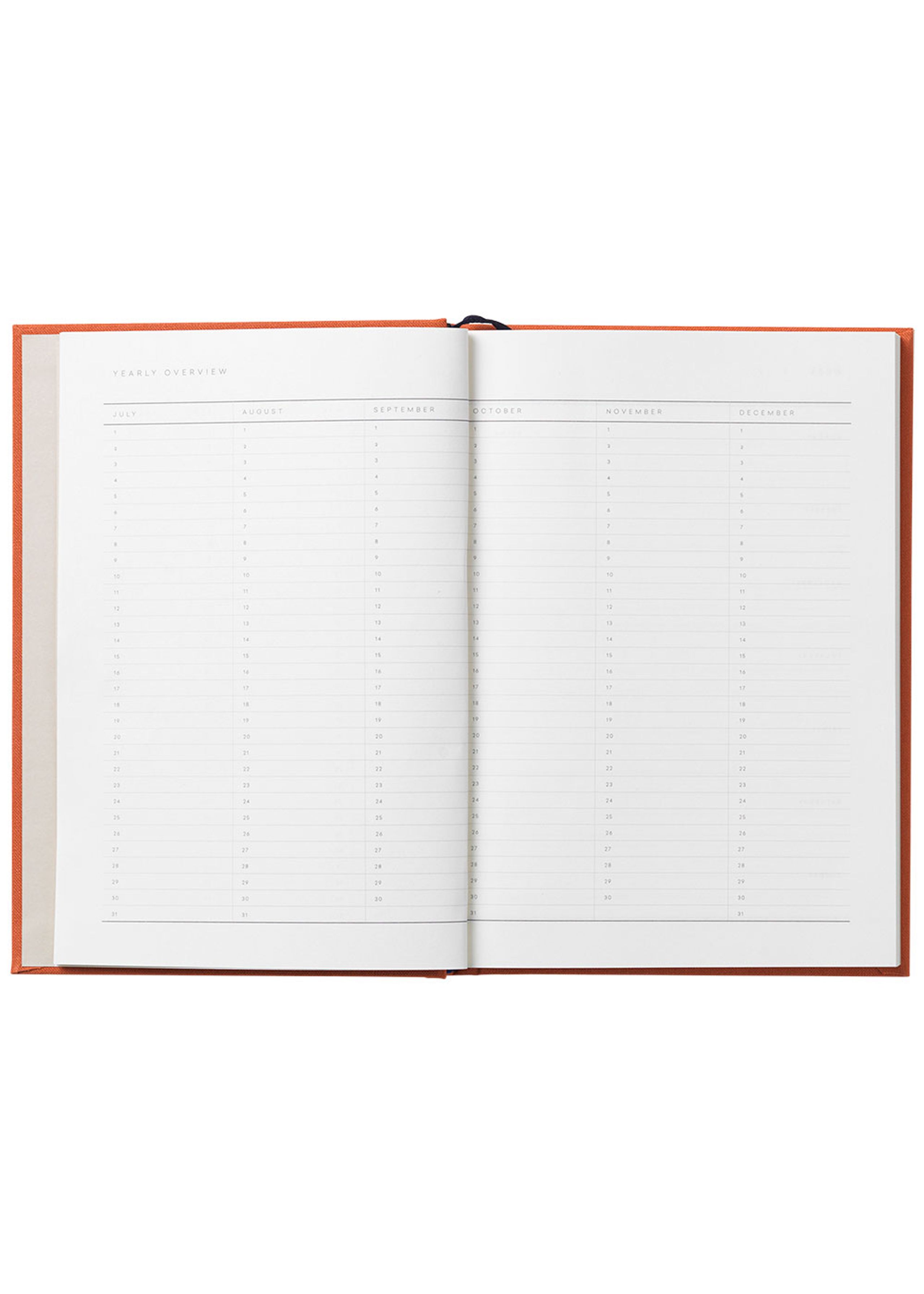 NOTEM - Notebook - EVEN - Weekly Journal - Sienna Cloth