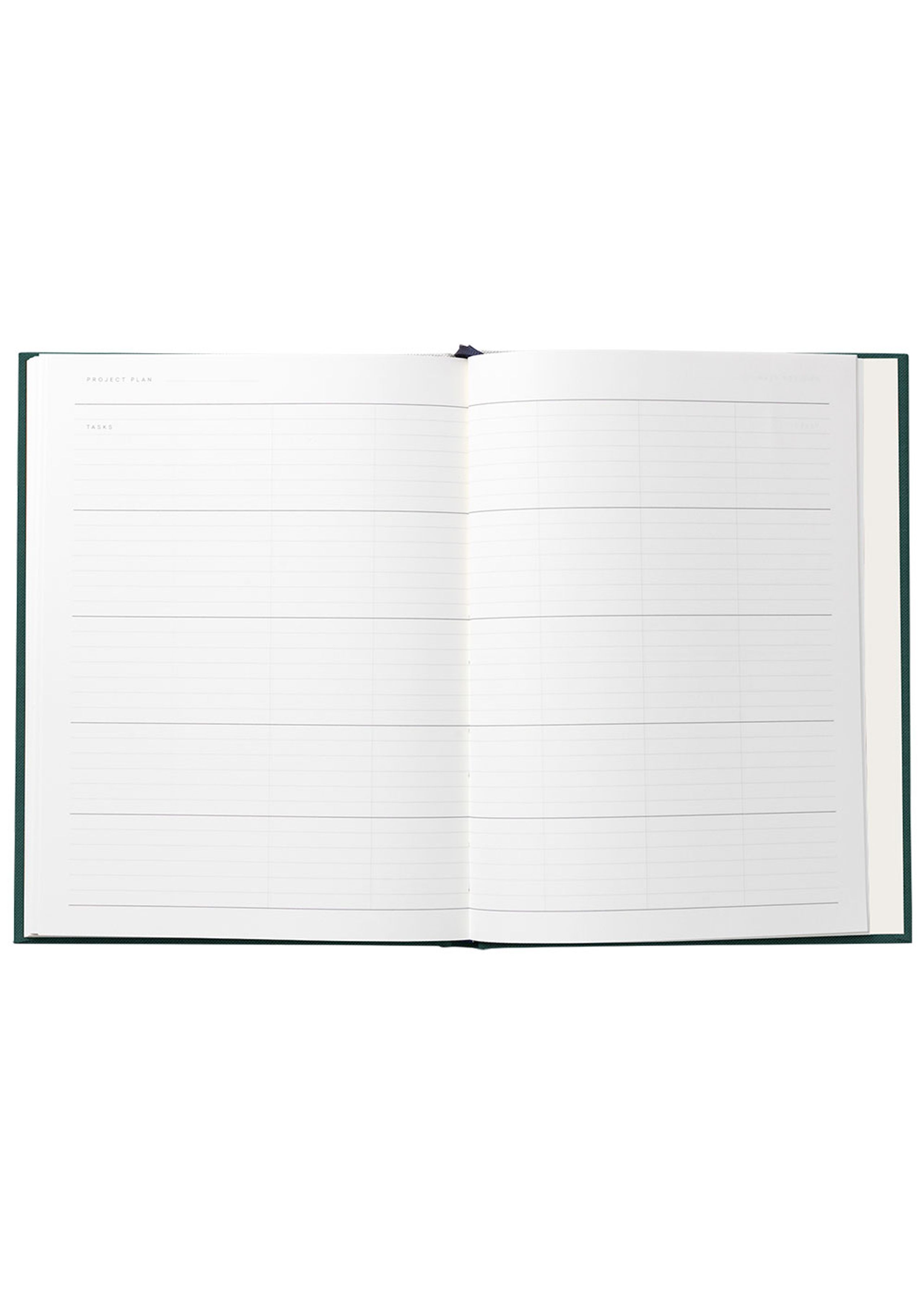 NOTEM - Notitieboek - EVEN - Work Journal - Dark Green Cloth
