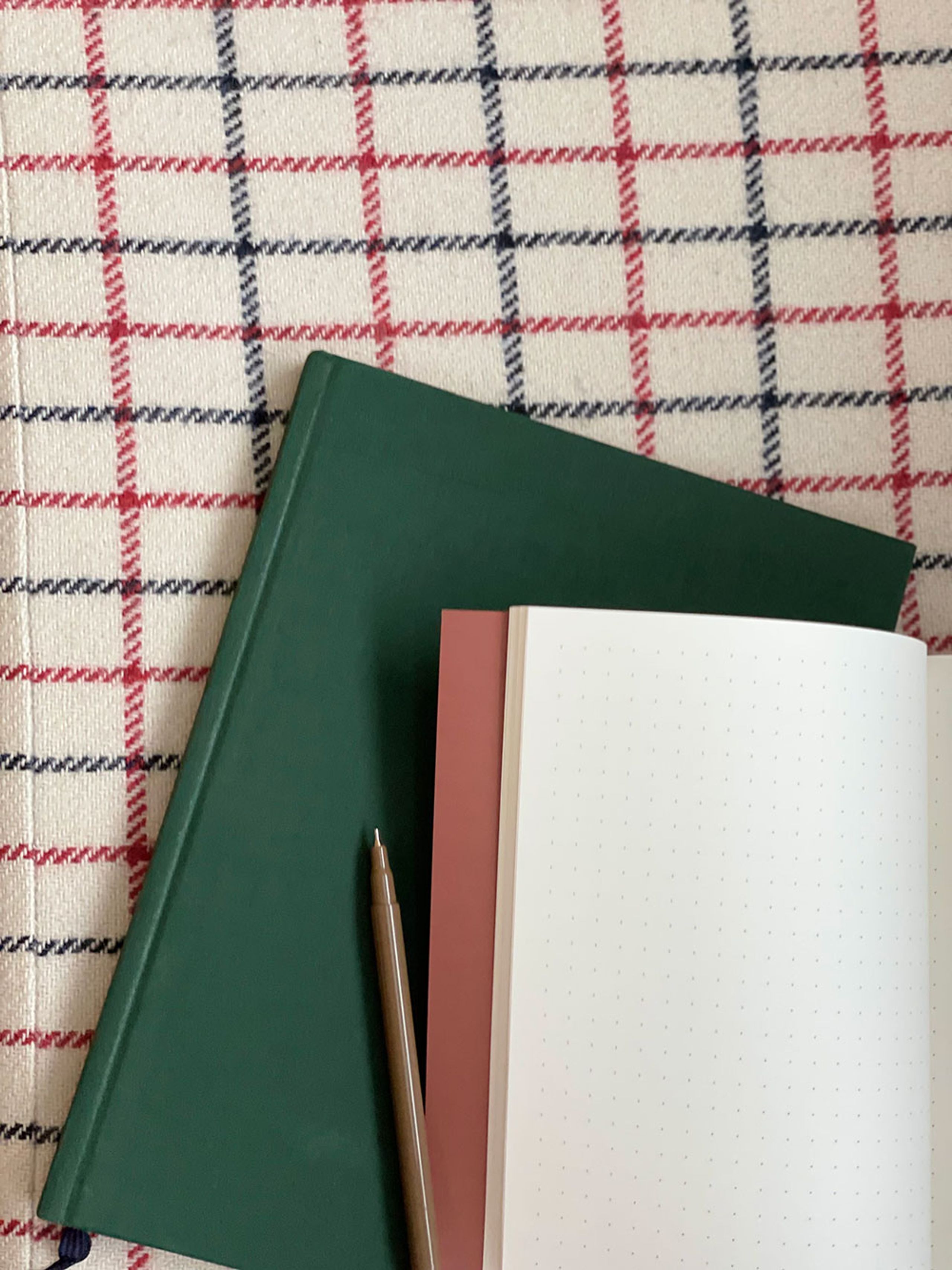 NOTEM - Notitieboek - EVEN - Work Journal - Dark Green Cloth