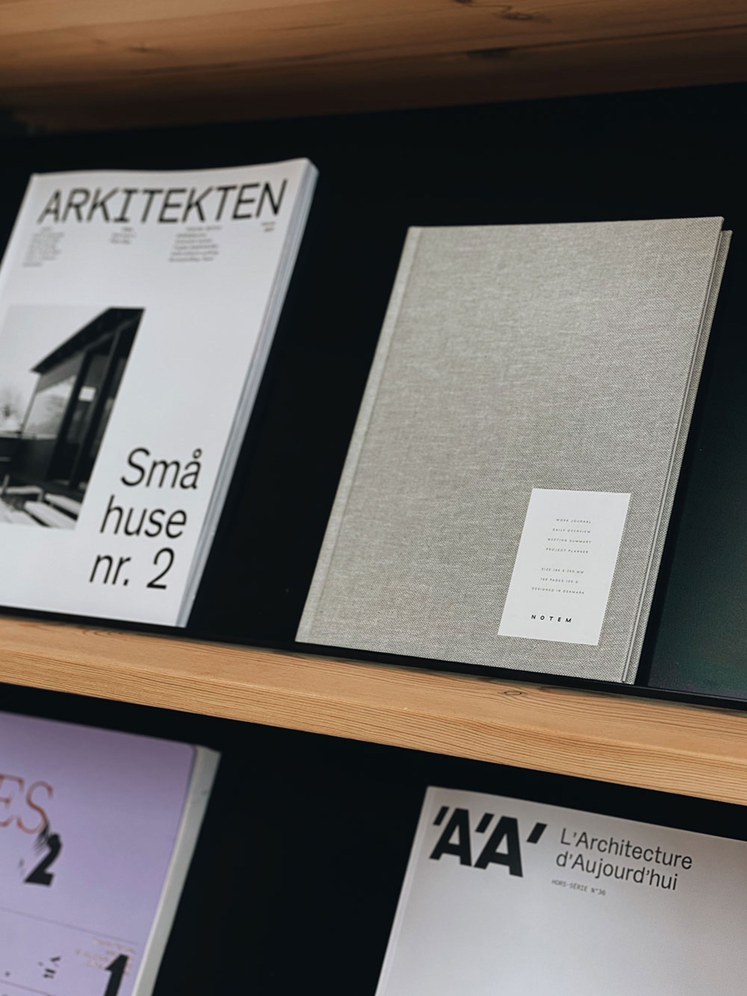 NOTEM - Notebook - EVEN - Work Journal - Light Grey Cloth