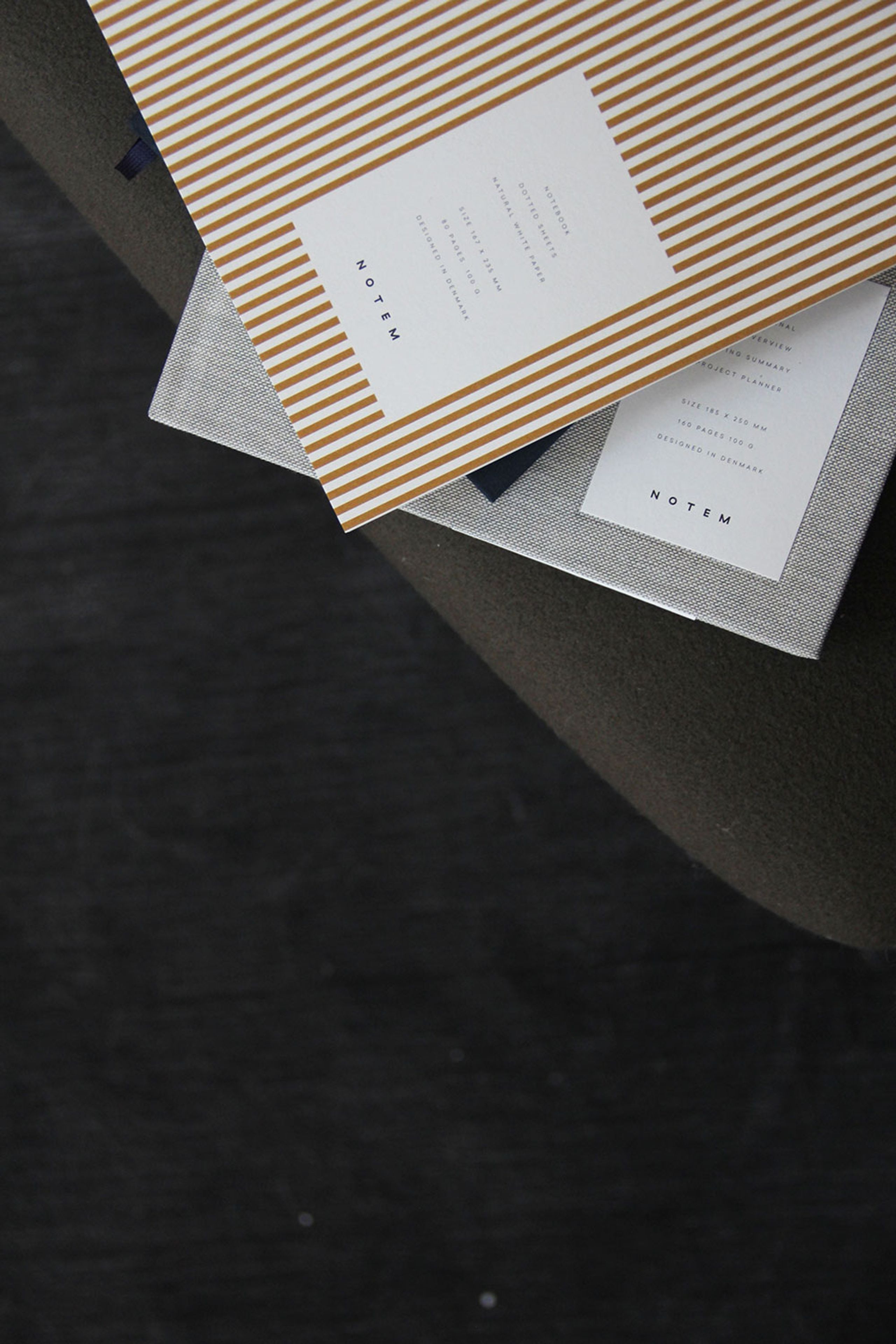 NOTEM - Notebook - EVEN - Work Journal - Light Grey Cloth