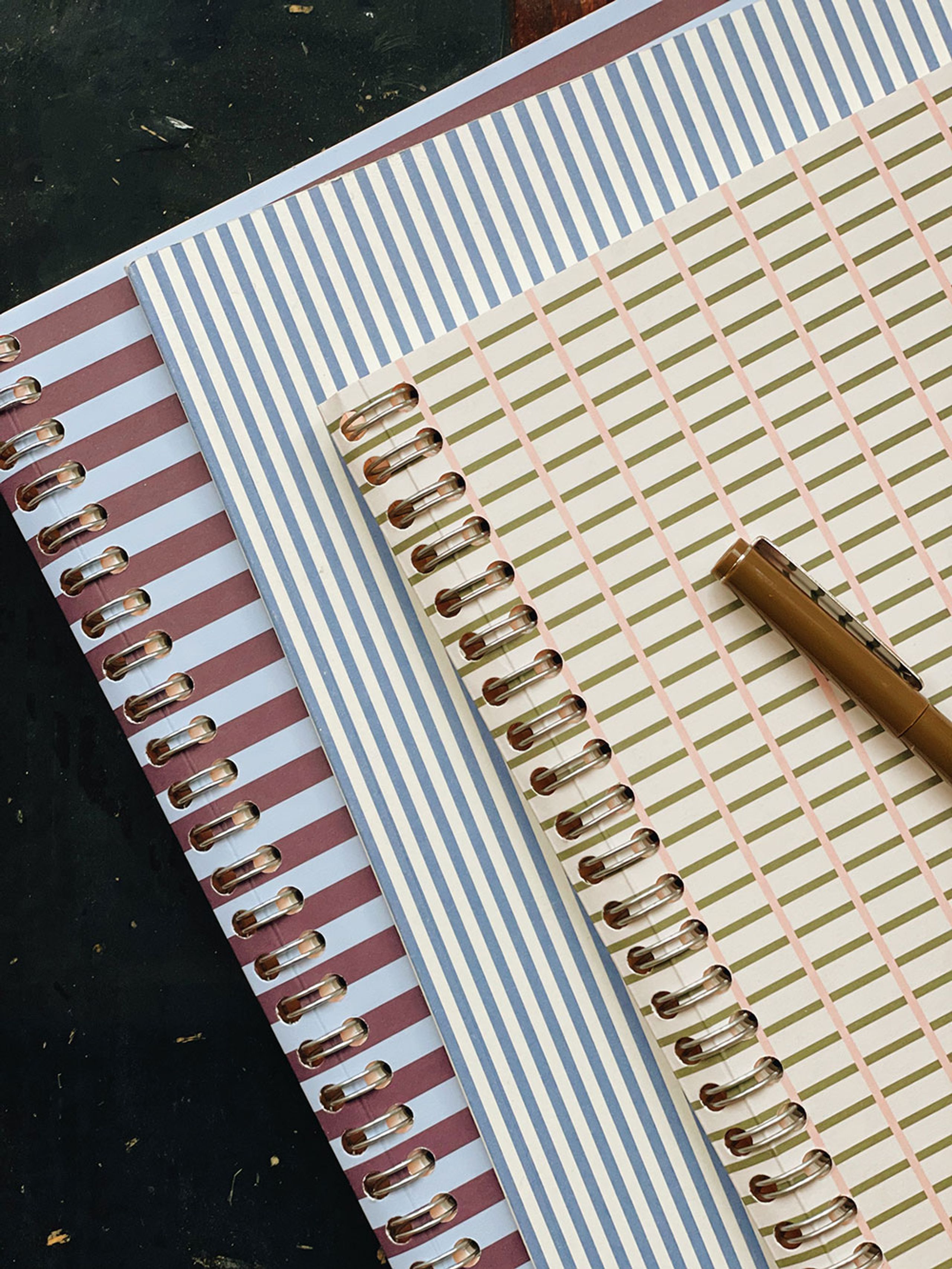 NOTEM - Notesbog - NELA Notebook - Large - Green