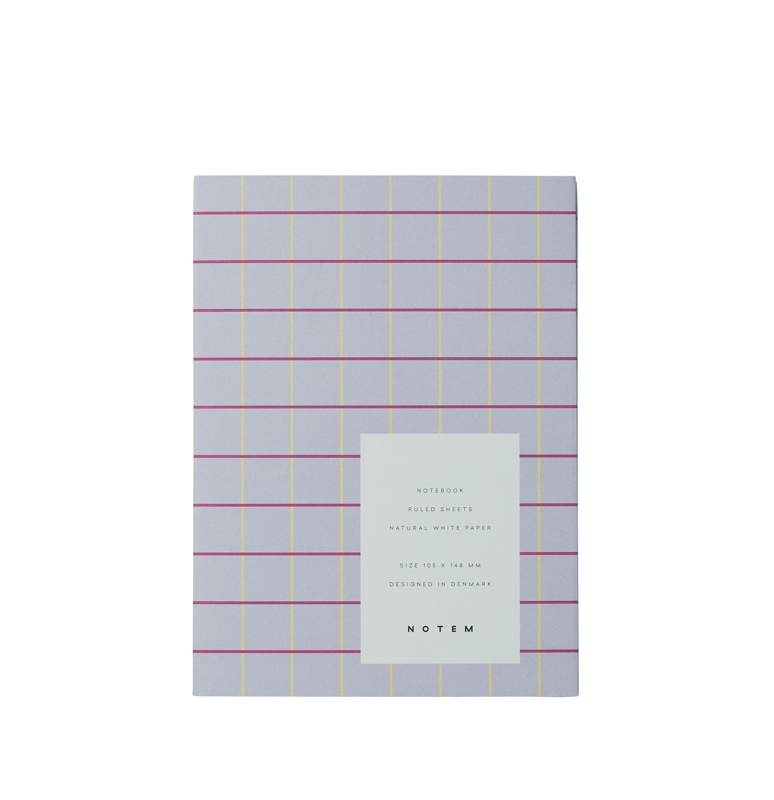 NOTEM - Notebook - UMA Notebook - Small - Lavender Check