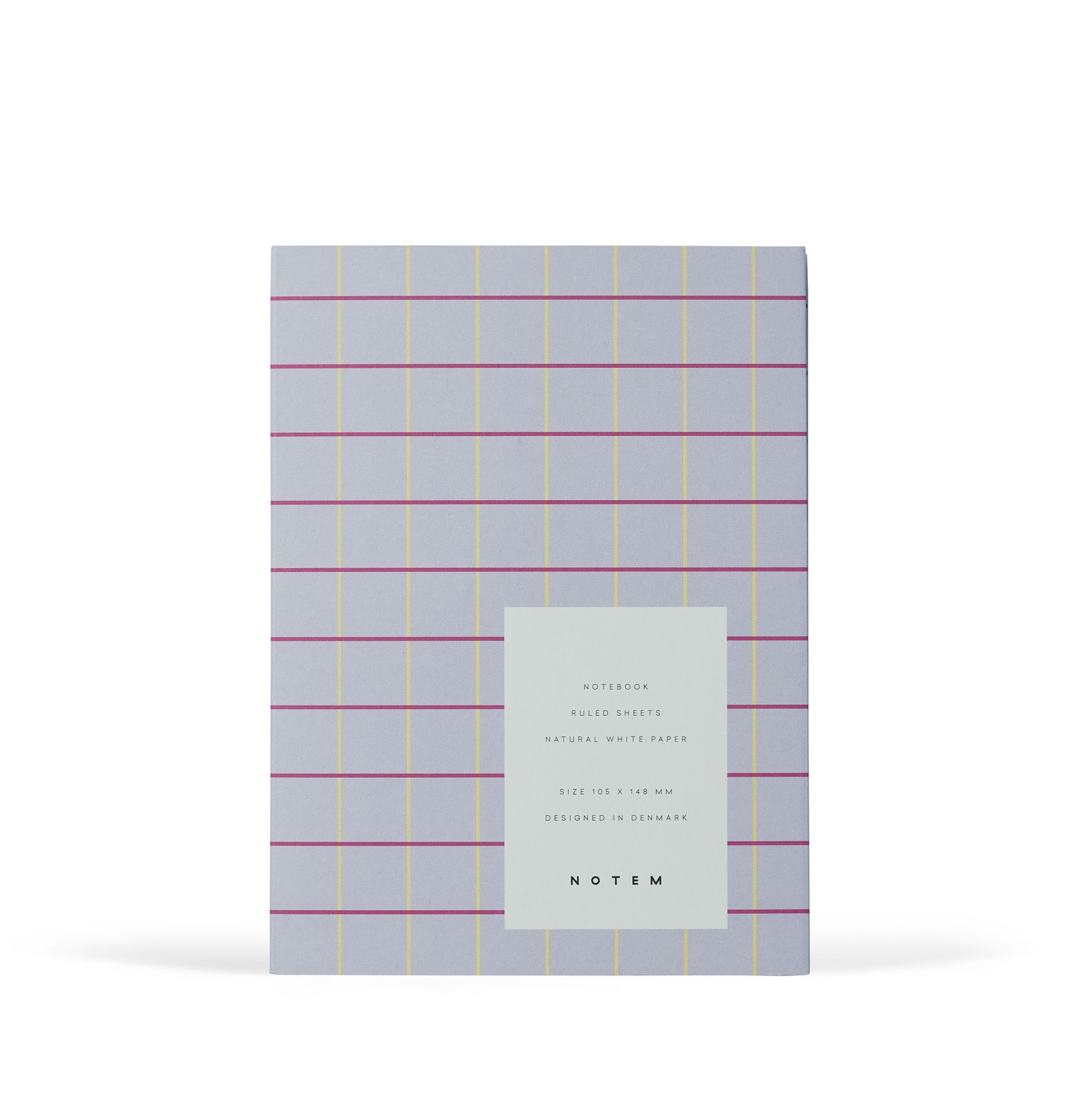 NOTEM - Notebook - UMA Notebook - Small - Lavender Check