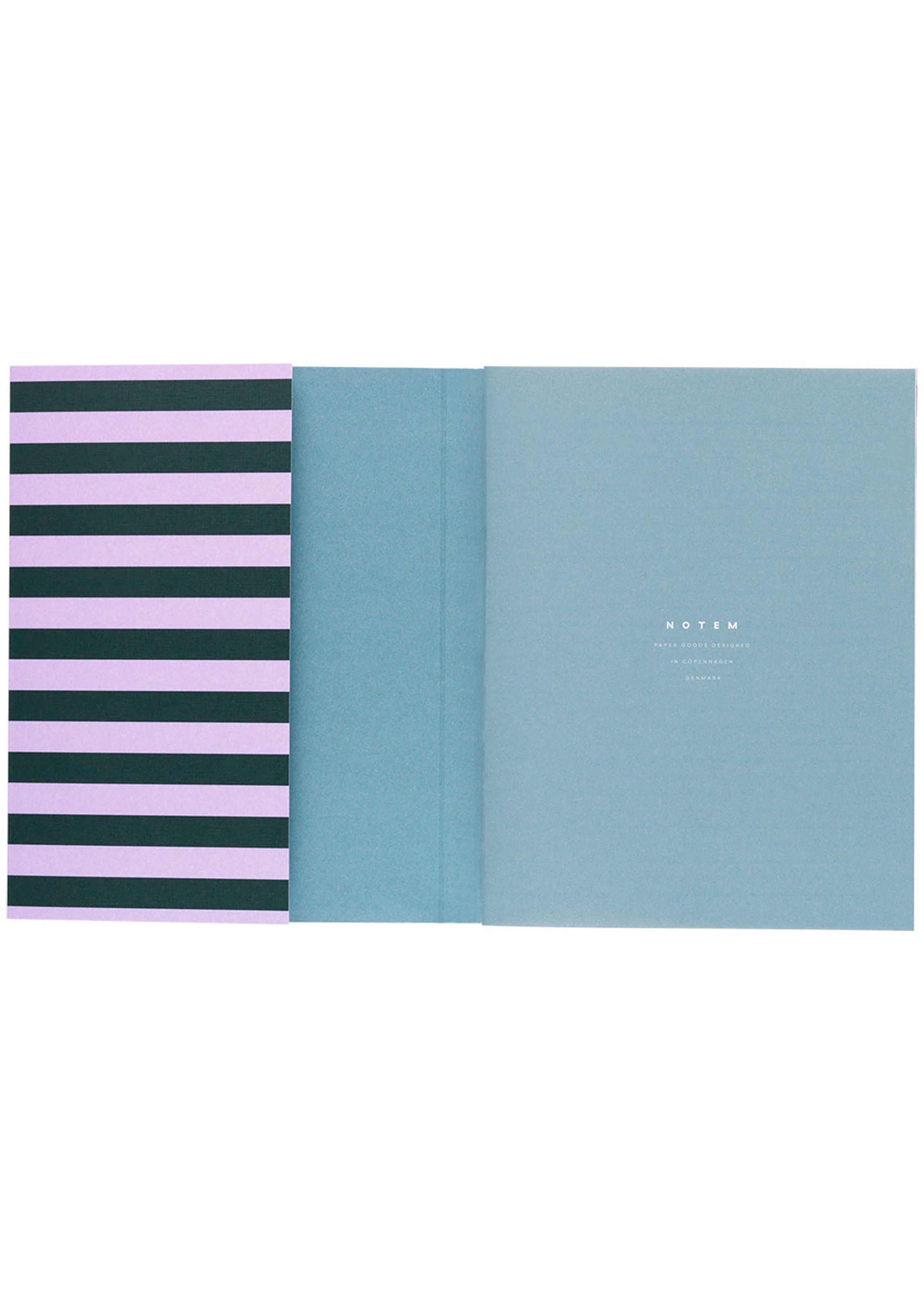 NOTEM - Carnet de notes - UMA - Weekly Planner - Green And Rose