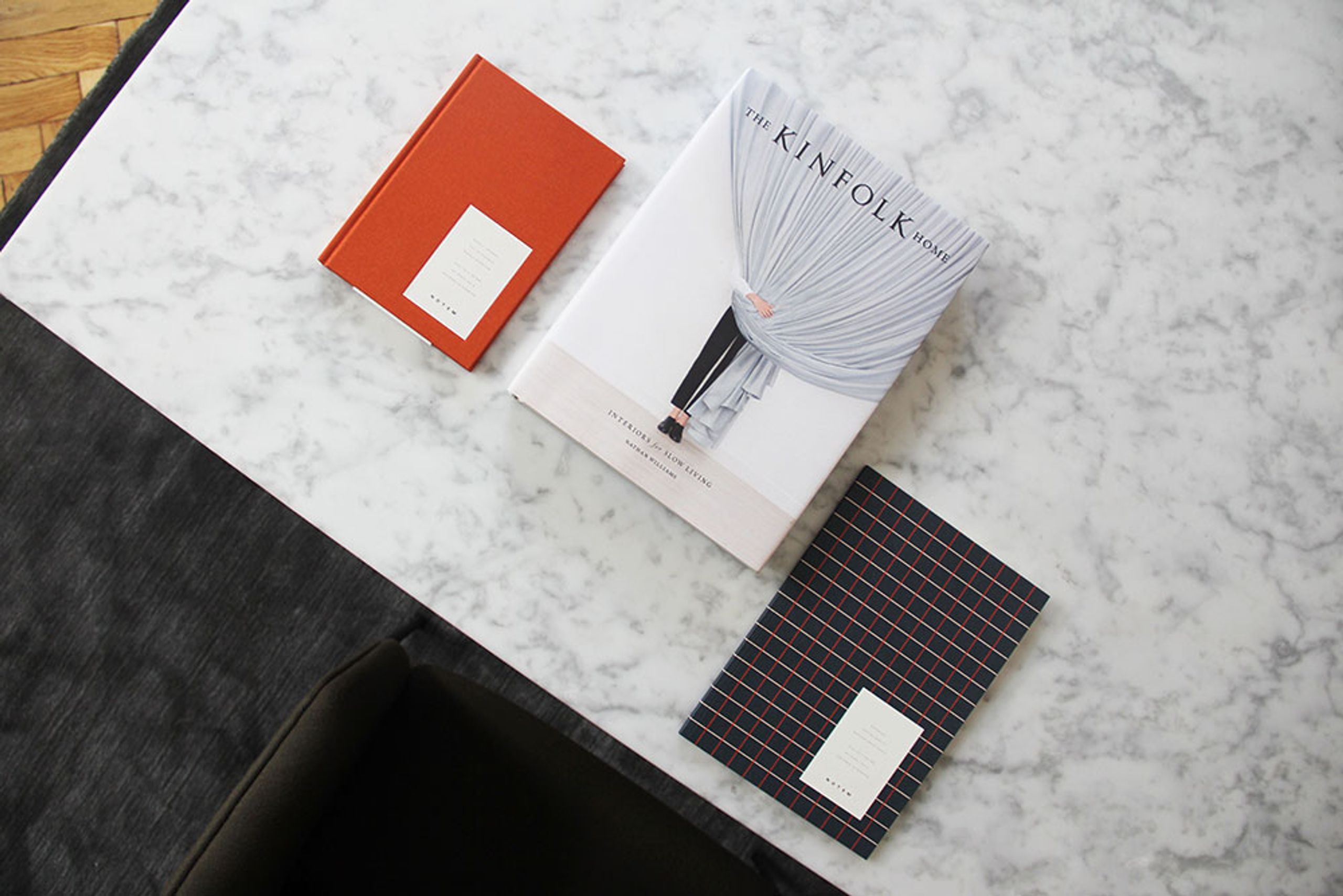 NOTEM - Notebook - VITA Notebook - Medium - Dark Blue Grid