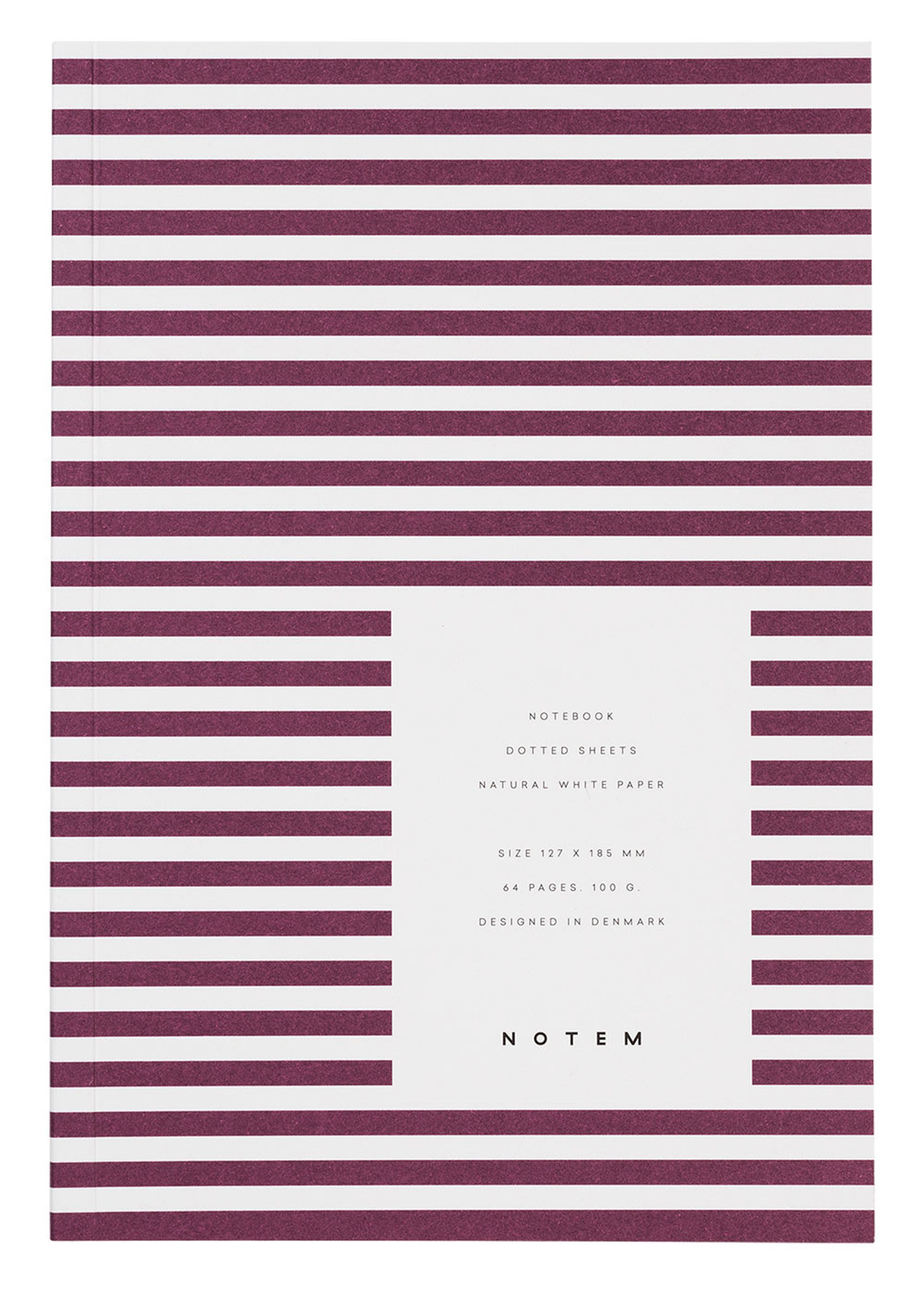 NOTEM - Notesbog - VITA Notebook - Small - Bordeaux